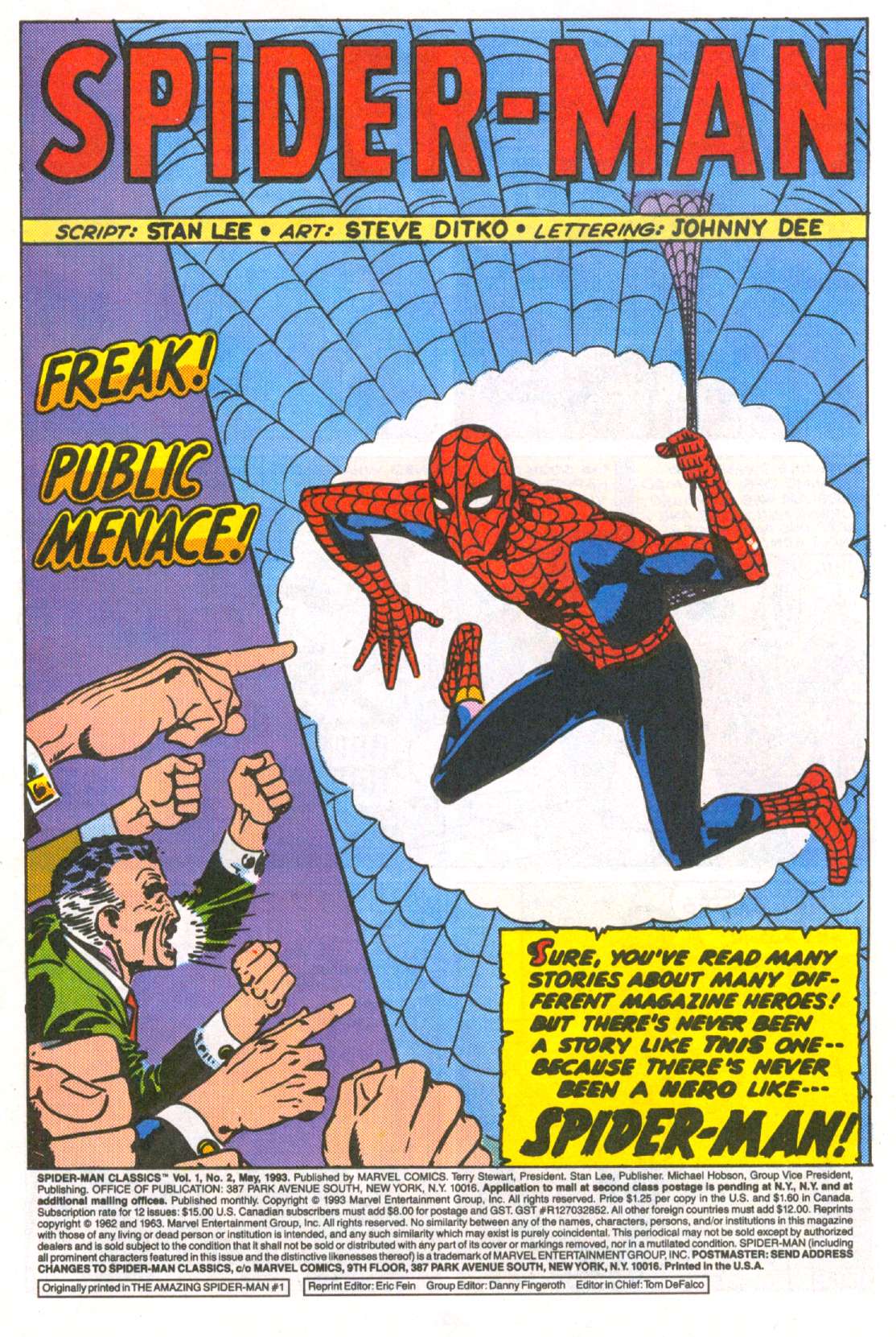 Read online Spider-Man Classics comic -  Issue #2 - 2