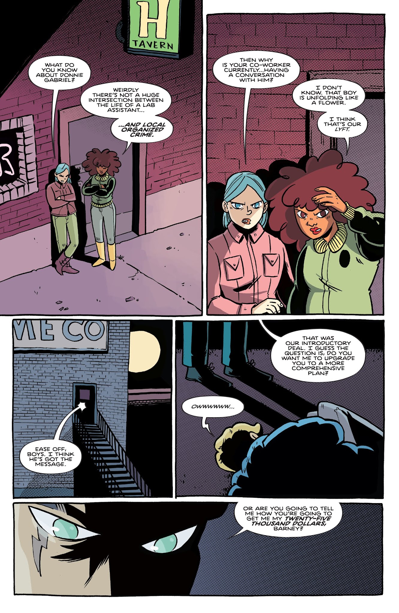 Read online By Night comic -  Issue #7 - 8