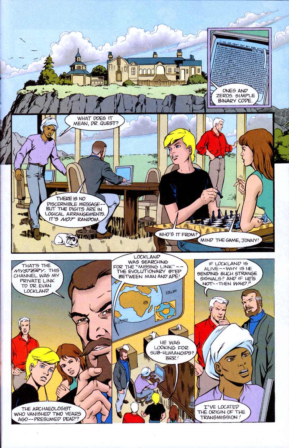 Read online The Real Adventures of Jonny Quest comic -  Issue #5 - 23