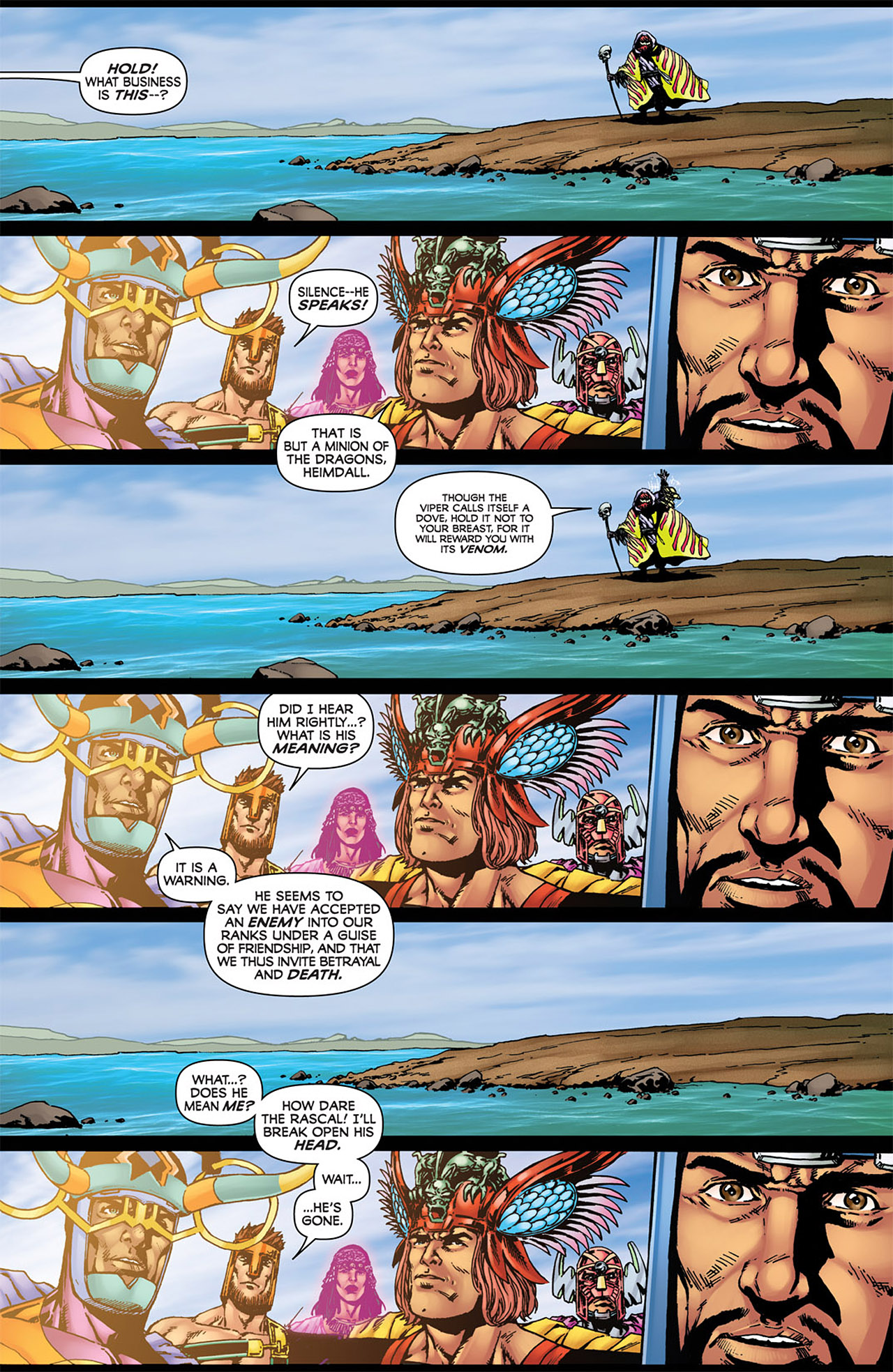 Read online Kirby: Genesis - Dragonsbane comic -  Issue #2 - 8