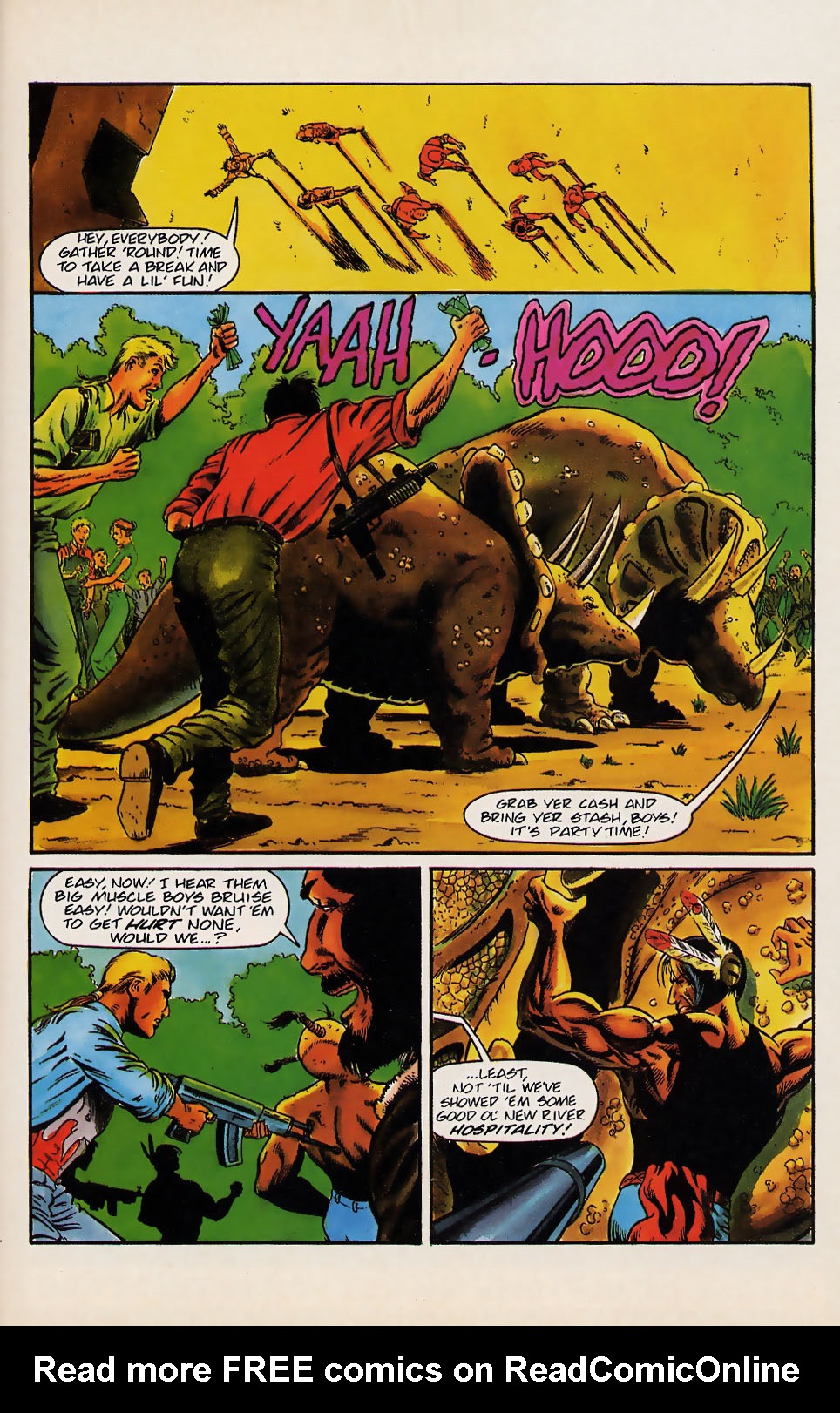 Read online Turok, Dinosaur Hunter (1993) comic -  Issue #22 - 21