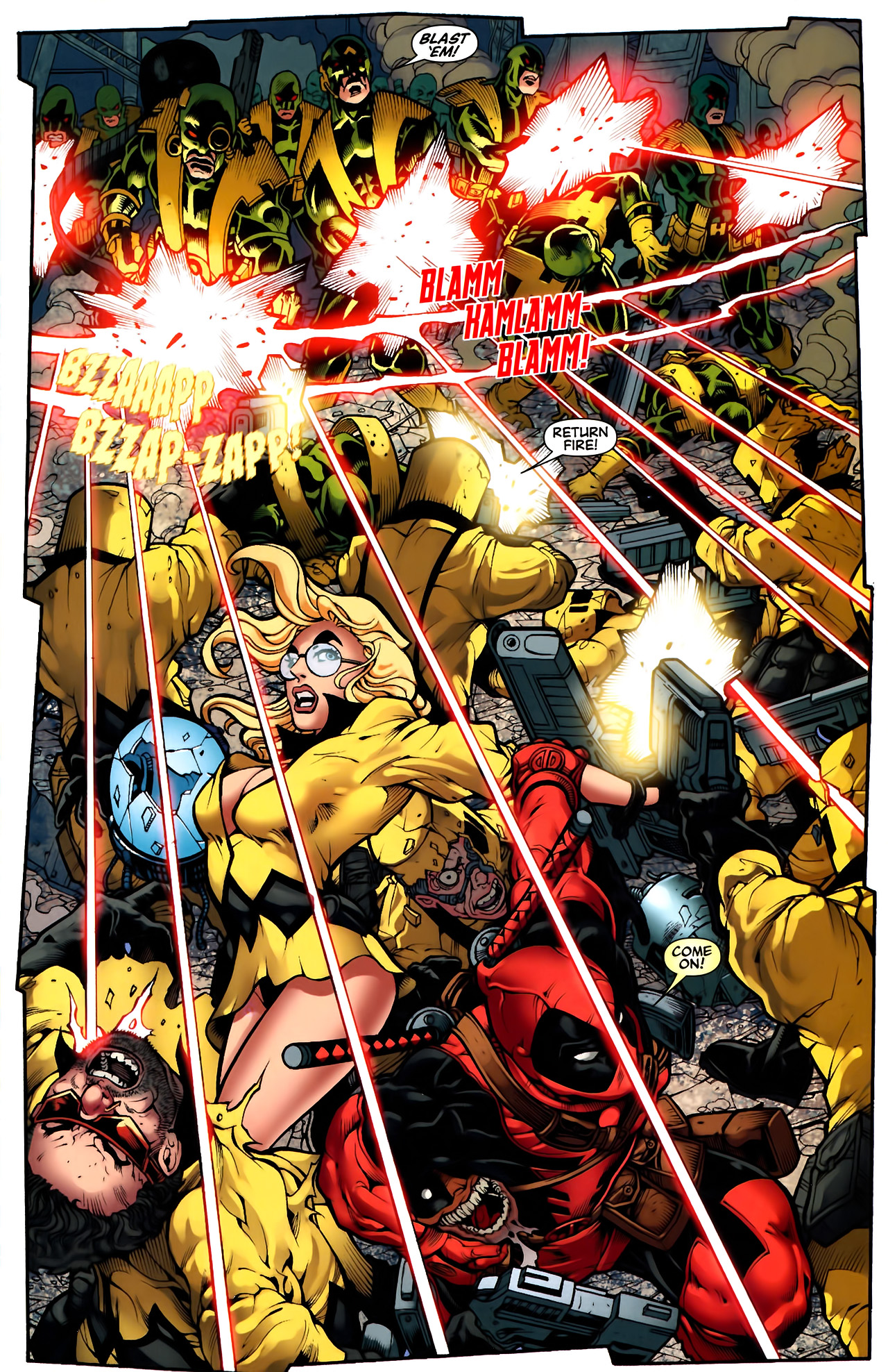 Read online Deadpool: Merc With a Mouth comic -  Issue #5 - 16