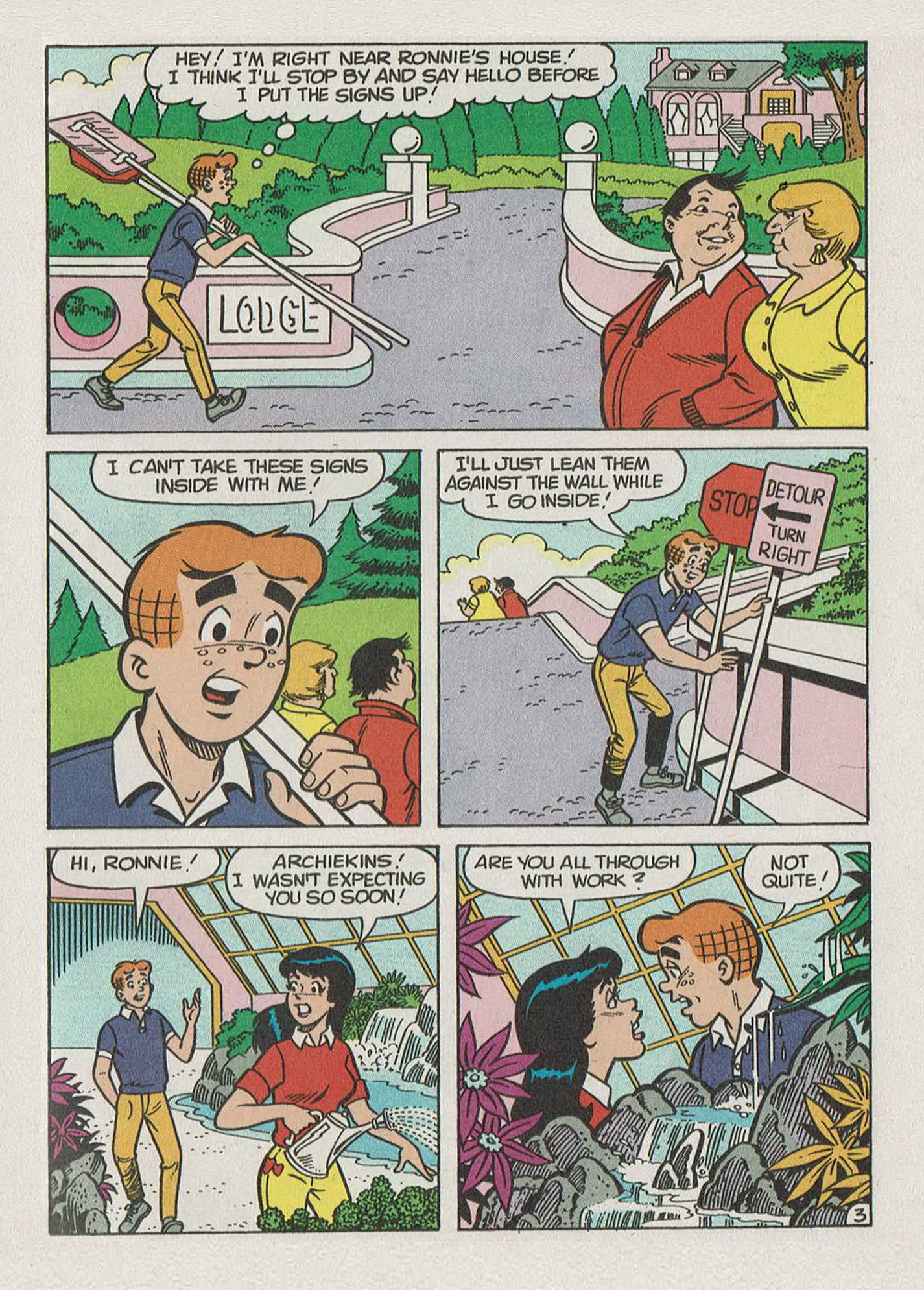 Read online Archie's Double Digest Magazine comic -  Issue #173 - 89