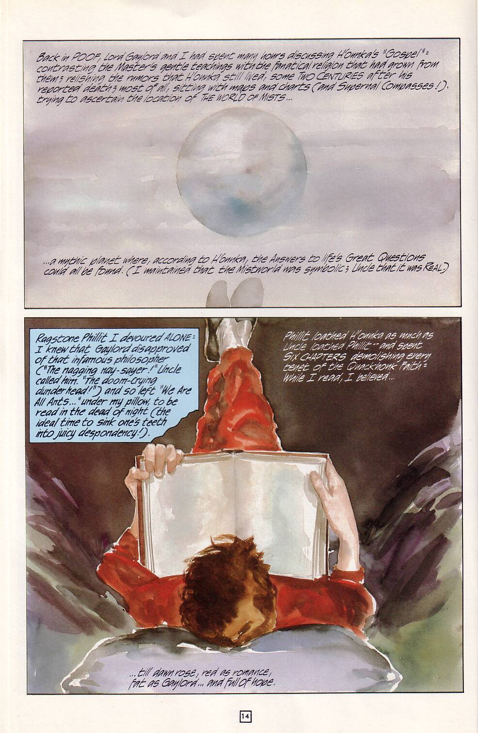 Read online Moonshadow comic -  Issue #9 - 16