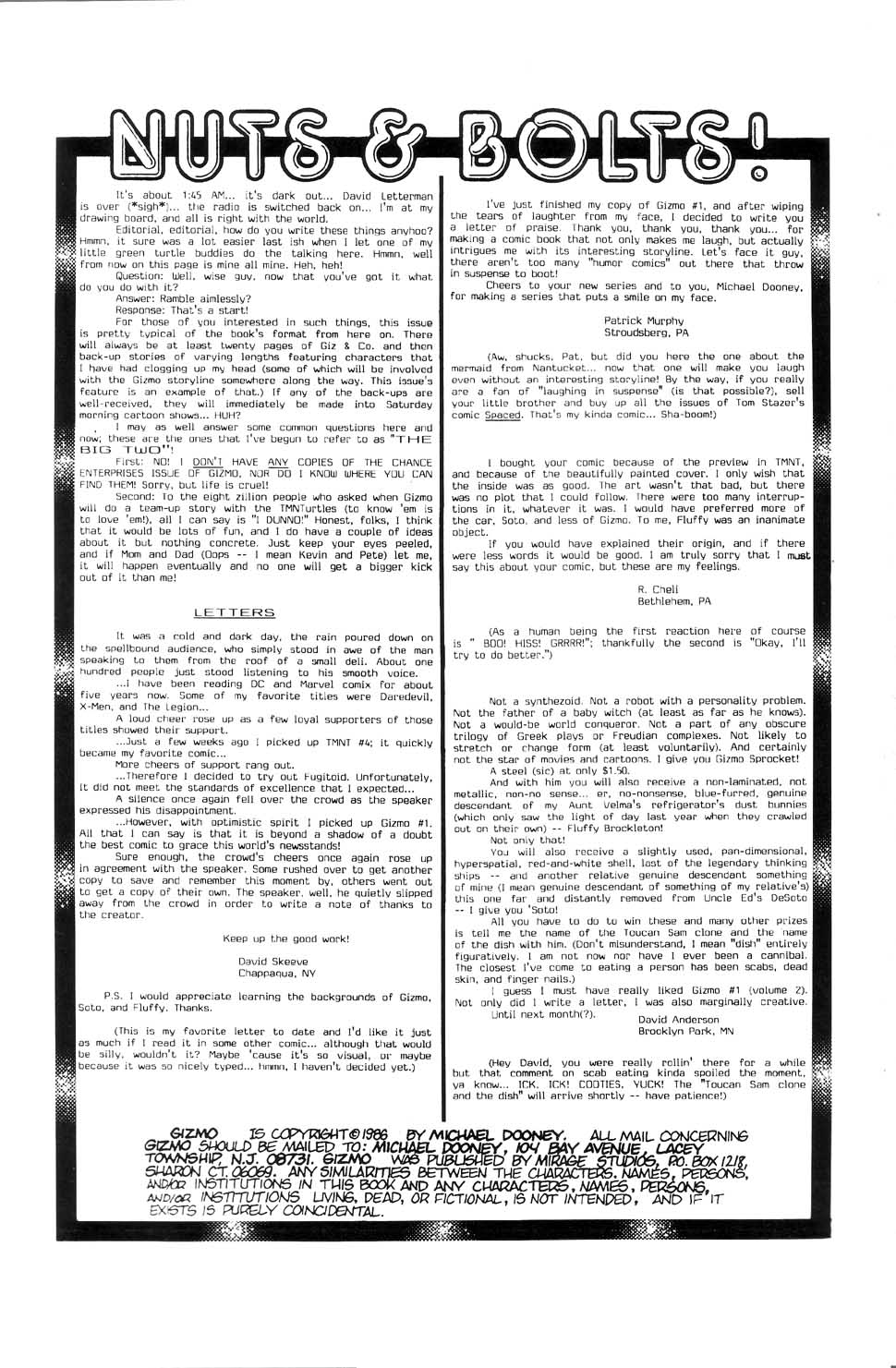 Read online Gizmo comic -  Issue #2 - 2
