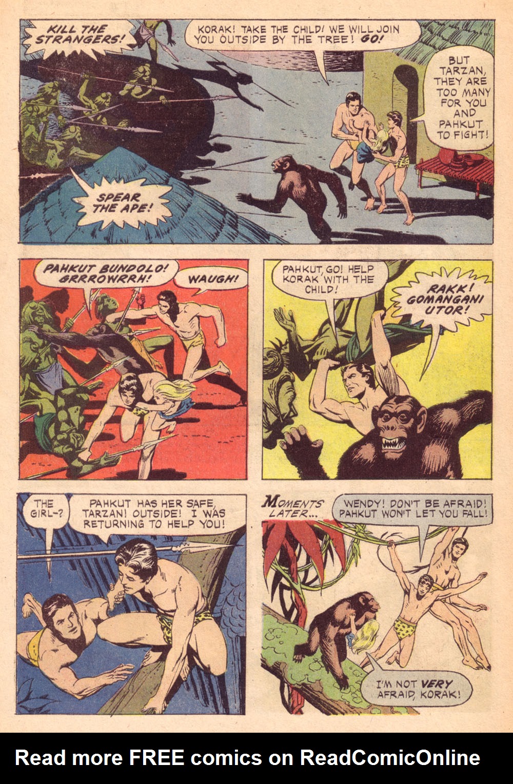 Read online Korak, Son of Tarzan (1964) comic -  Issue #1 - 10