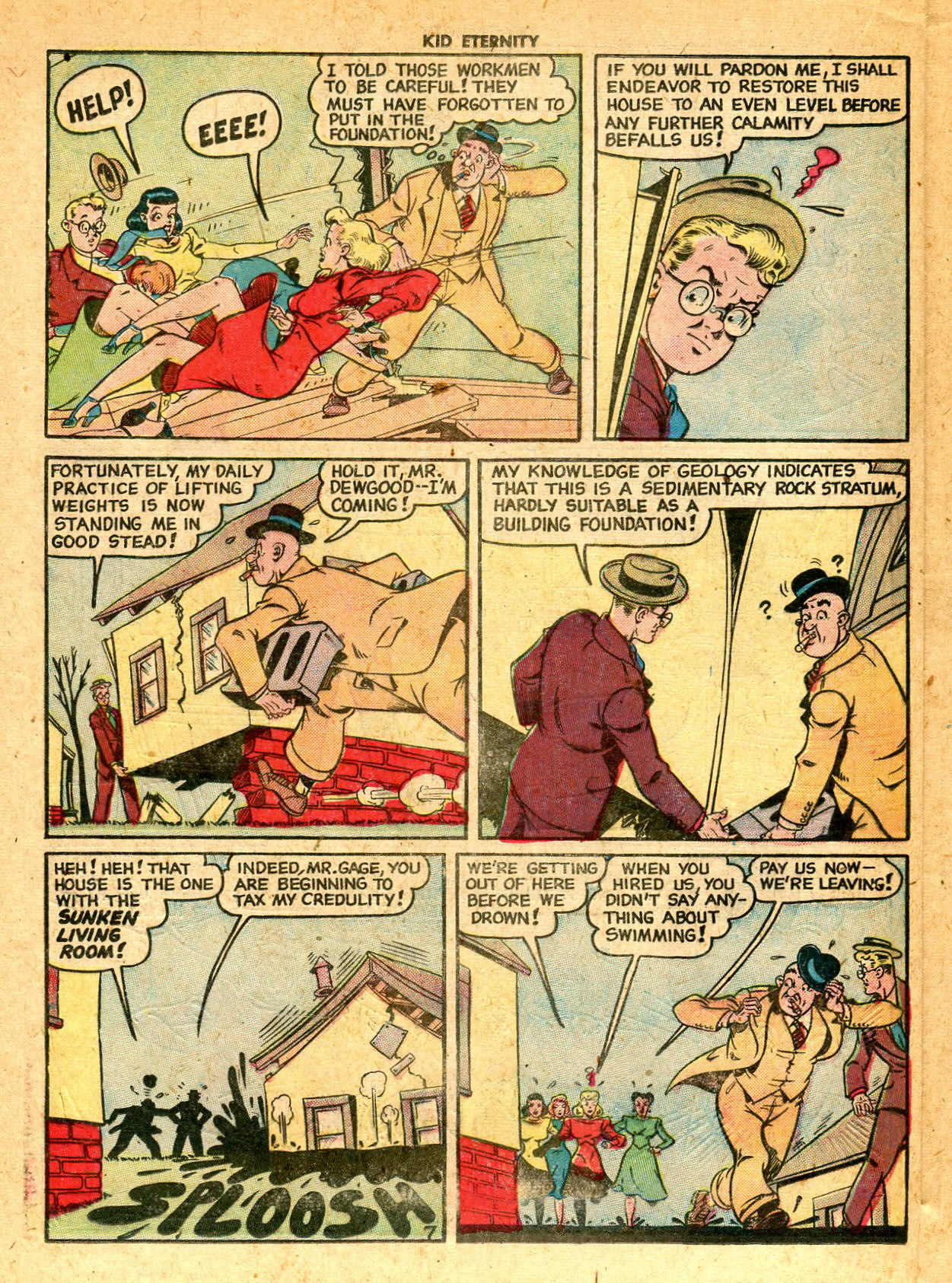 Read online Kid Eternity (1946) comic -  Issue #14 - 32