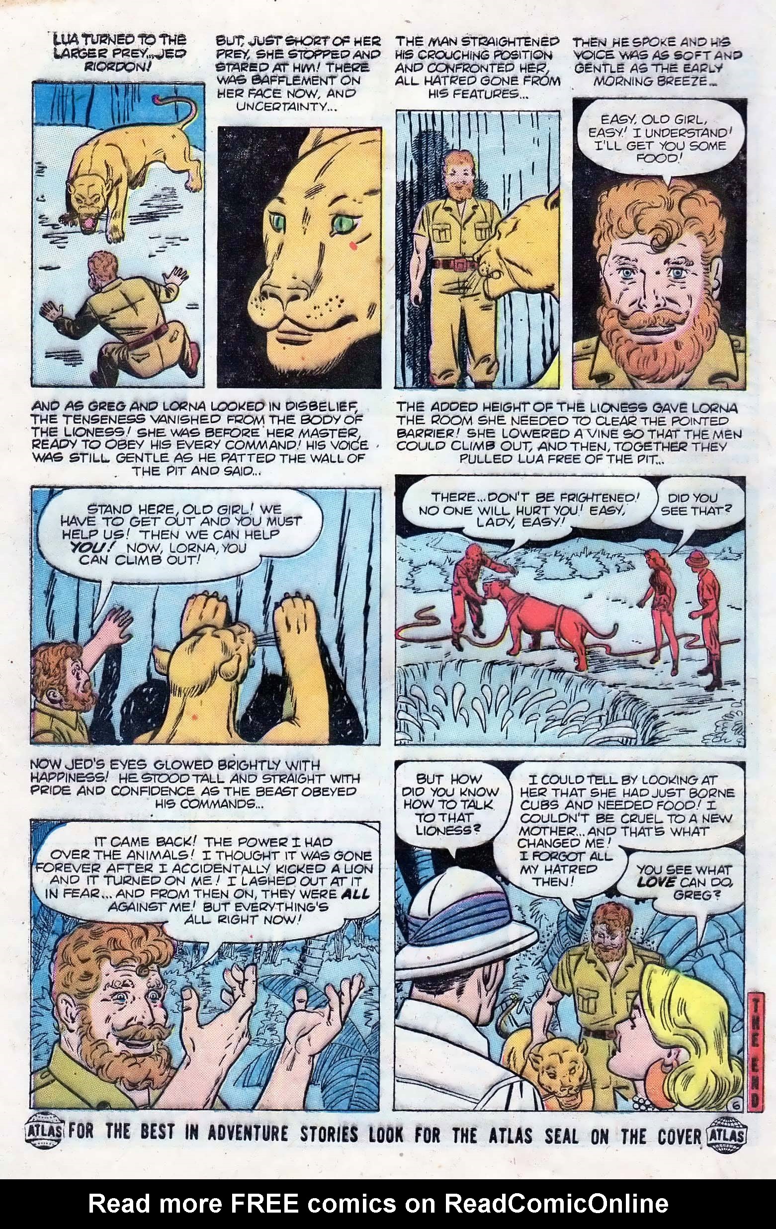 Read online Lorna, The Jungle Girl comic -  Issue #16 - 31