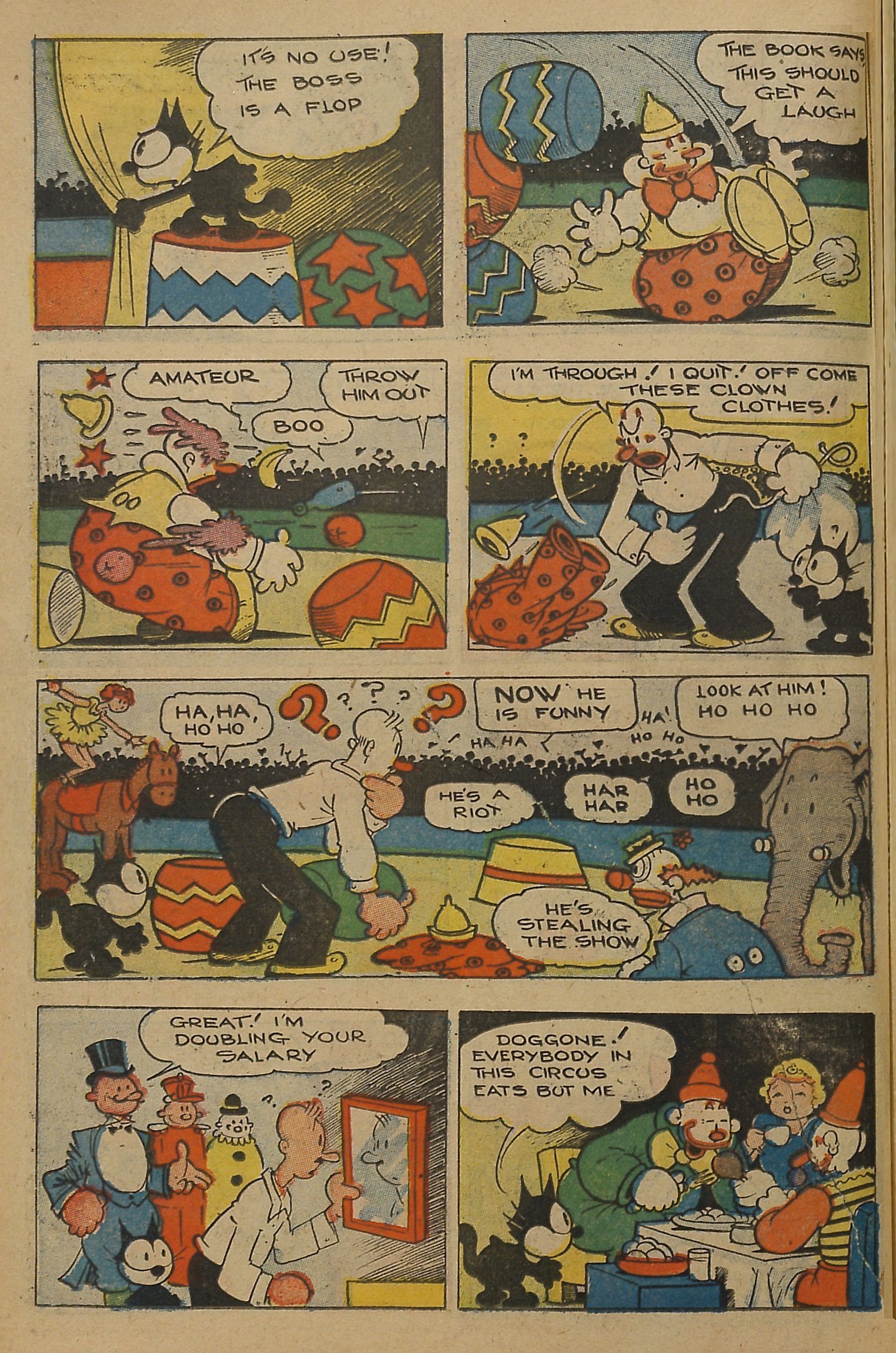 Read online Felix the Cat (1951) comic -  Issue #37 - 37