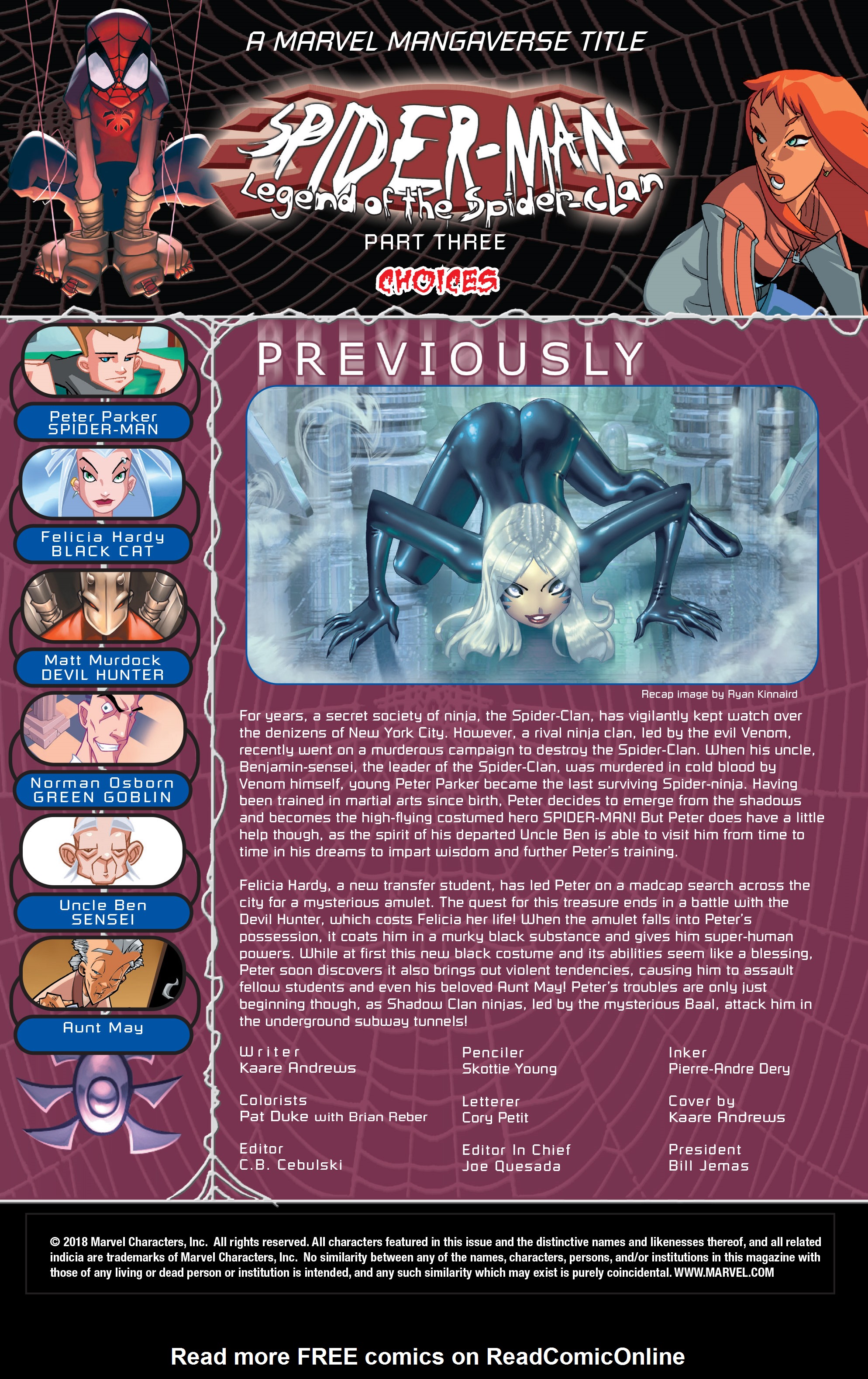 Read online Spider-Man: Legend of the Spider-Clan comic -  Issue #3 - 2
