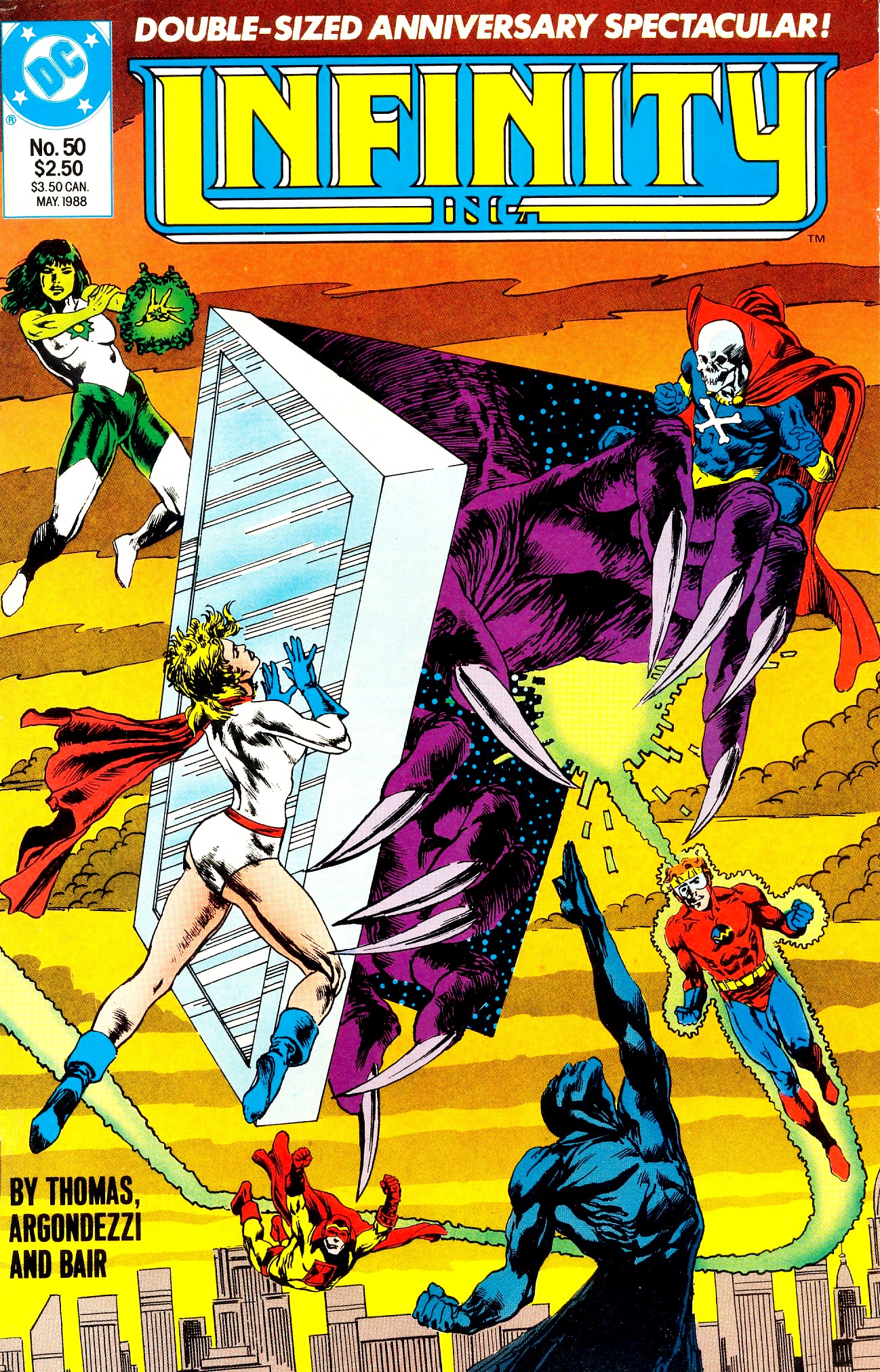 Read online Infinity Inc. (1984) comic -  Issue #50 - 1