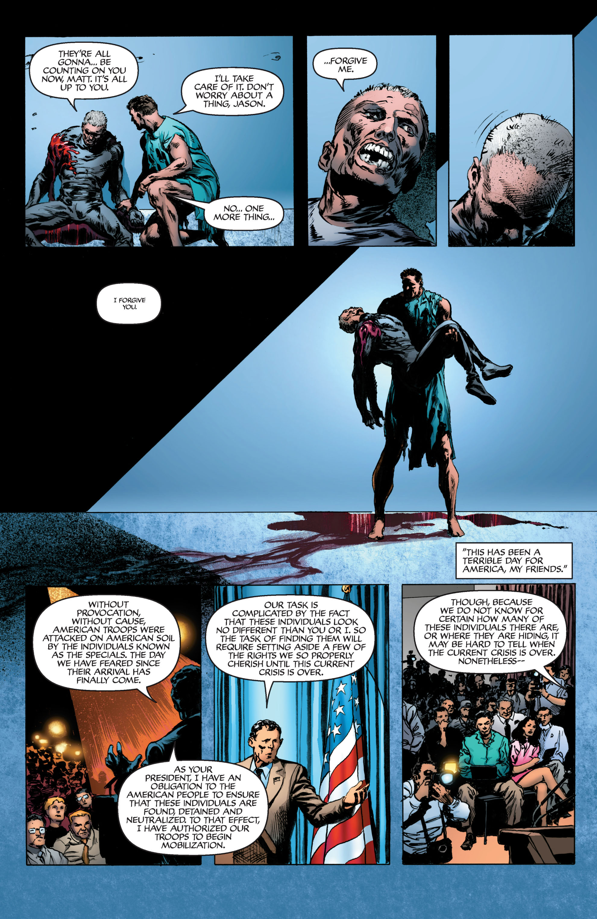 Read online Rising Stars comic -  Issue #20 - 22