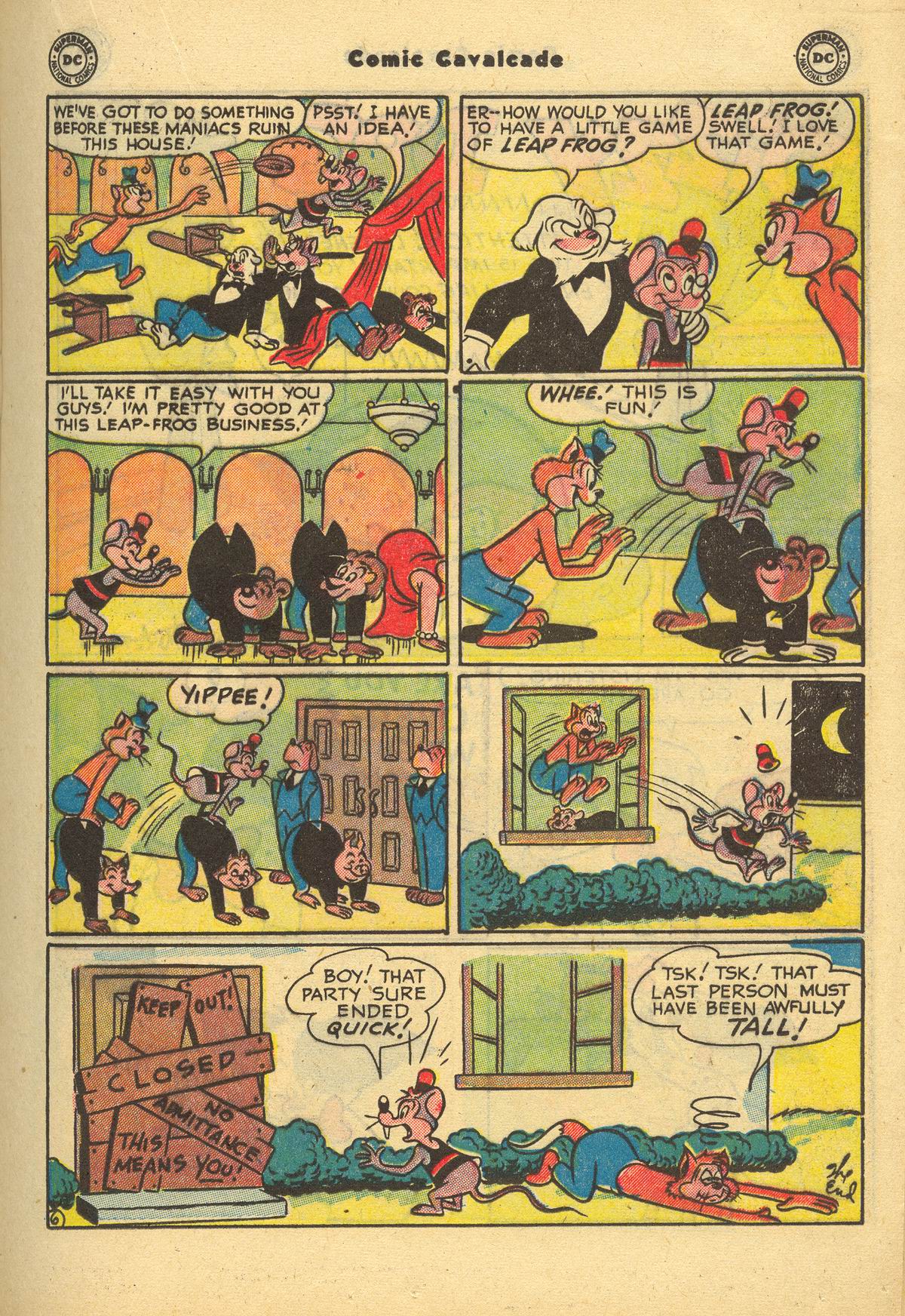 Read online Comic Cavalcade comic -  Issue #52 - 33