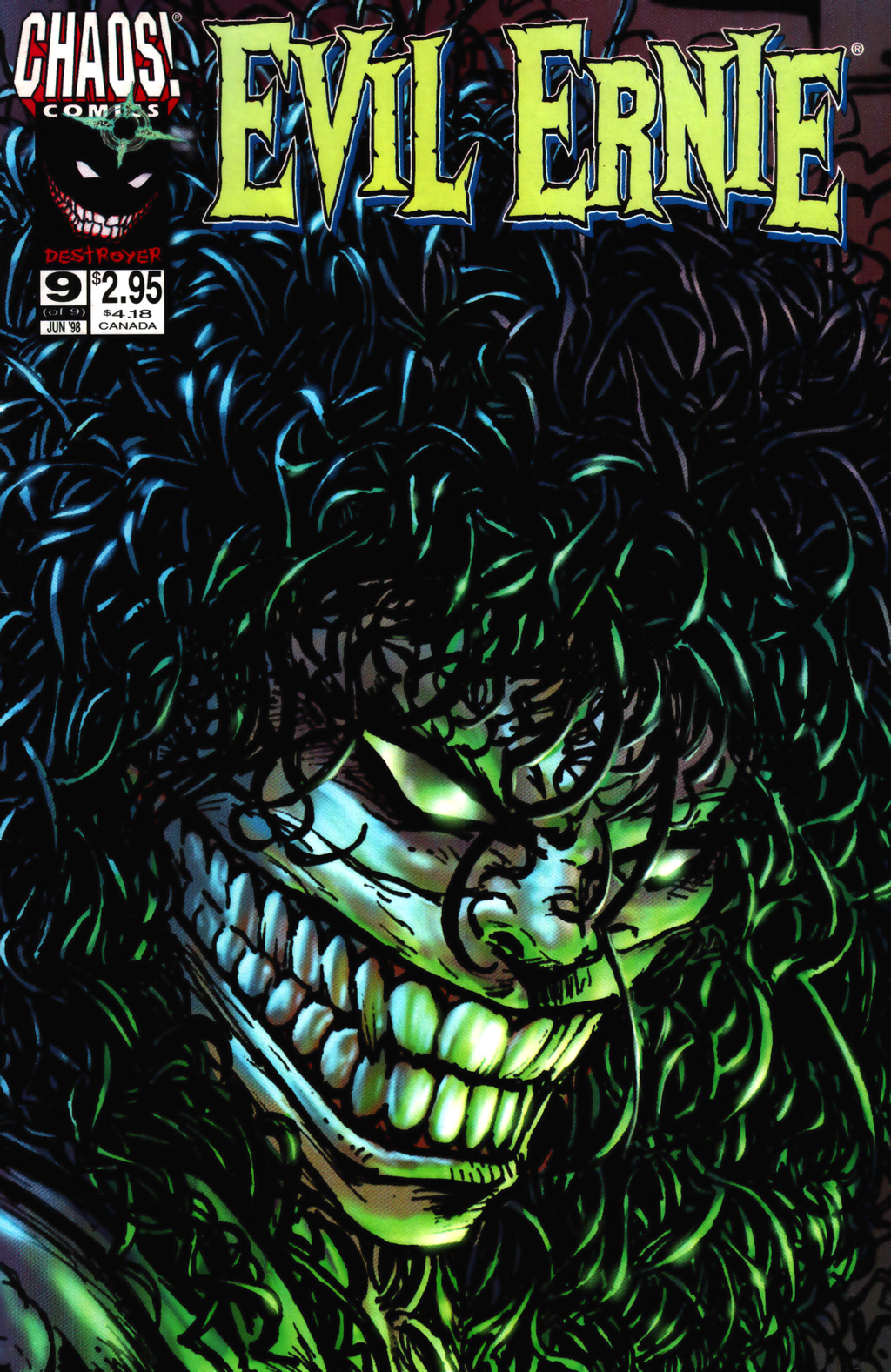 Read online Evil Ernie: Destroyer comic -  Issue #9 - 1