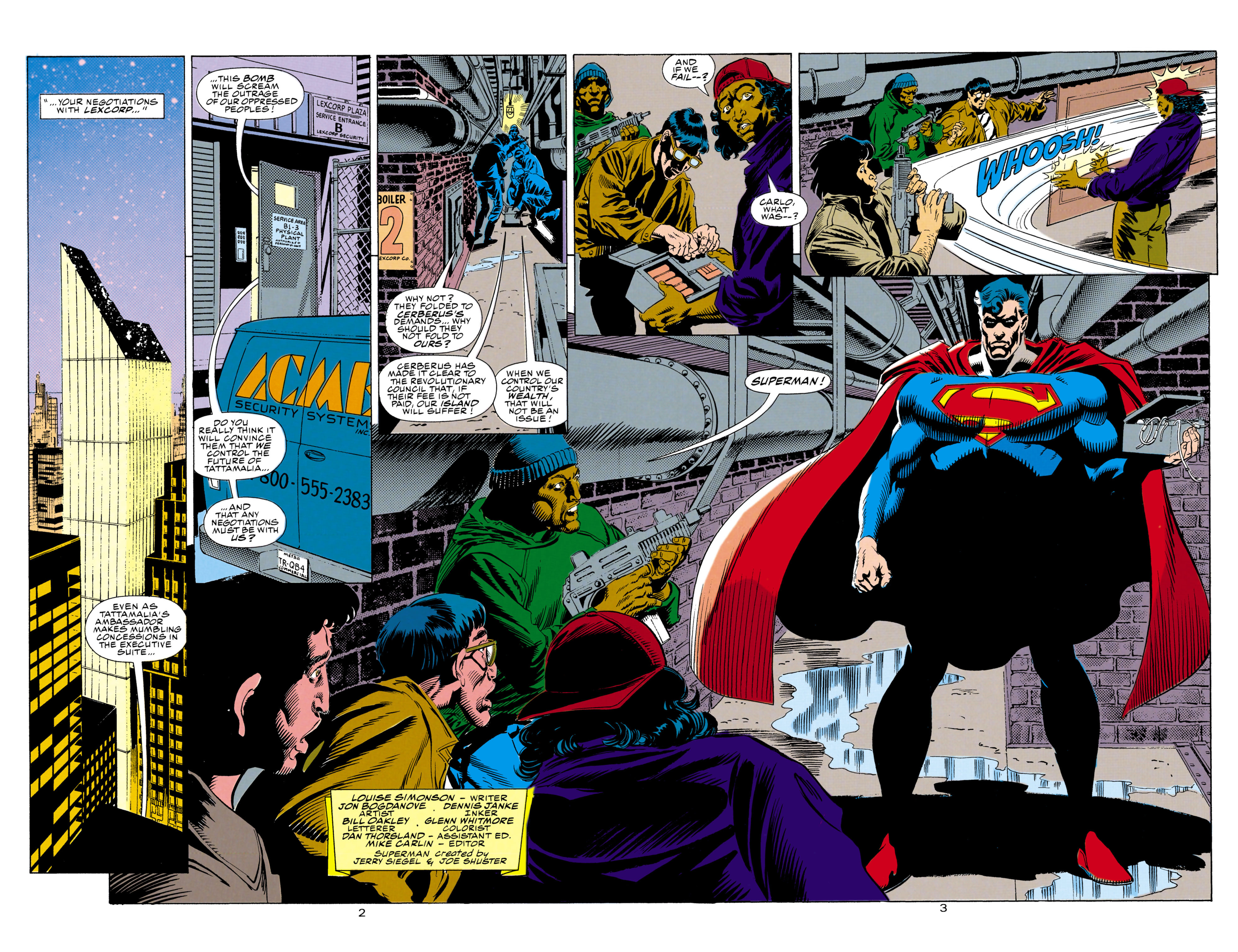 Read online Superman: The Man of Steel (1991) comic -  Issue #3 - 3