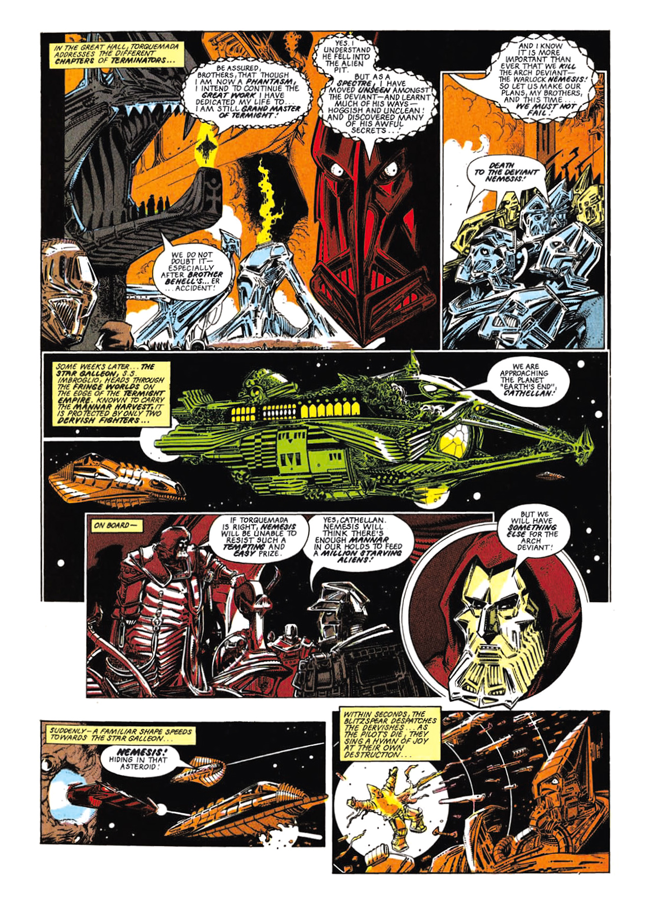 Read online Nemesis The Warlock comic -  Issue # TPB Deviant Edition - 28