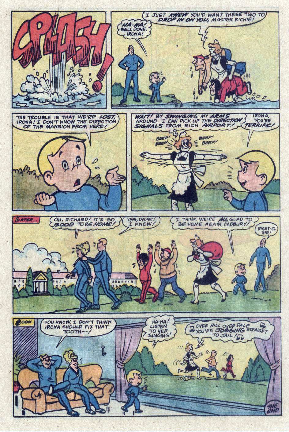 Read online Richie Rich And [...] comic -  Issue #6 - 32