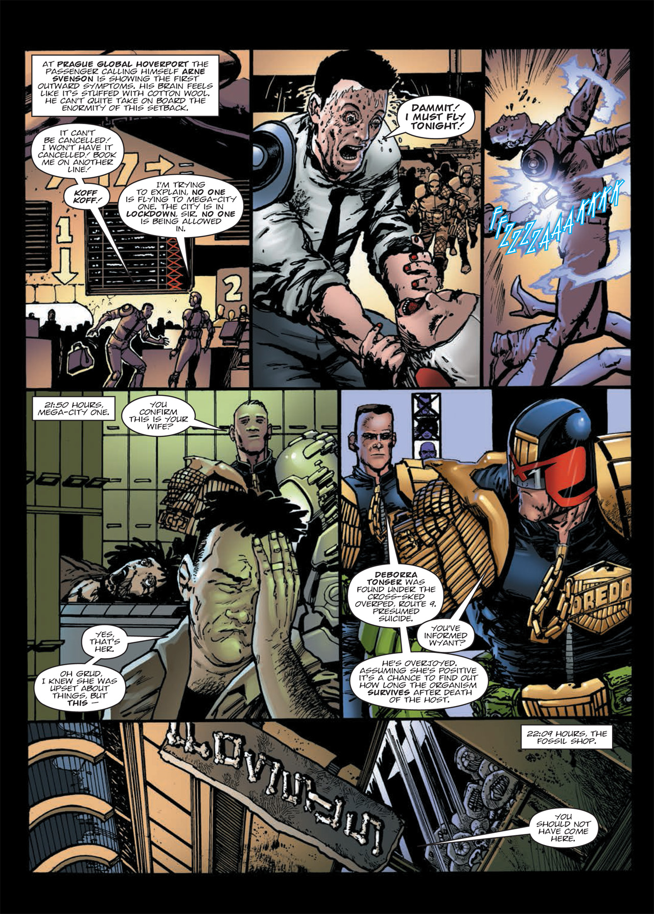 Read online Judge Dredd: Day of Chaos: Endgame comic -  Issue # TPB (Part 1) - 70