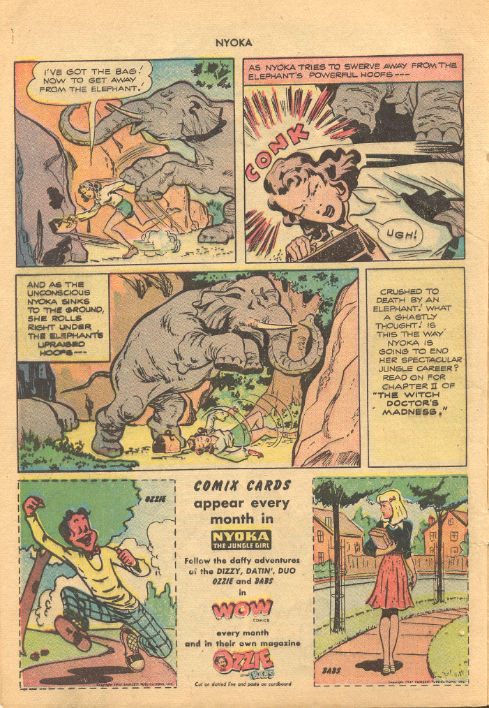 Read online Nyoka the Jungle Girl (1945) comic -  Issue #14 - 8