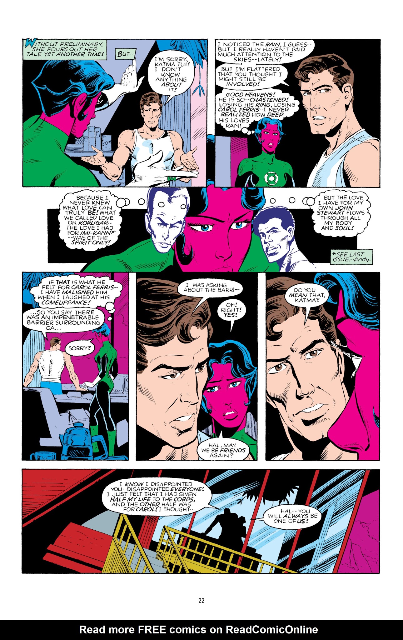Read online Green Lantern: Sector 2814 comic -  Issue # TPB 3 - 22
