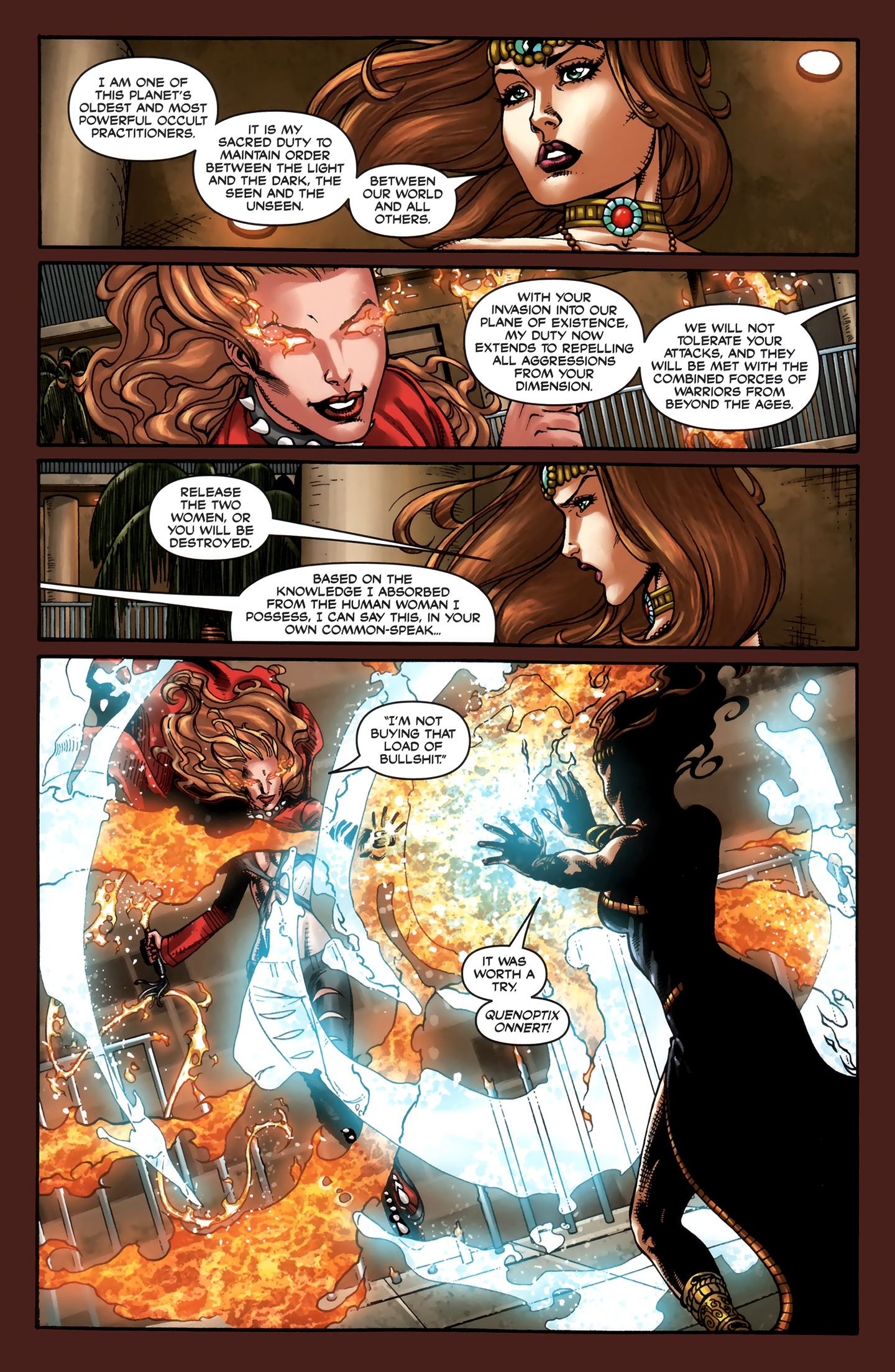 Read online War Goddess comic -  Issue #3 - 19