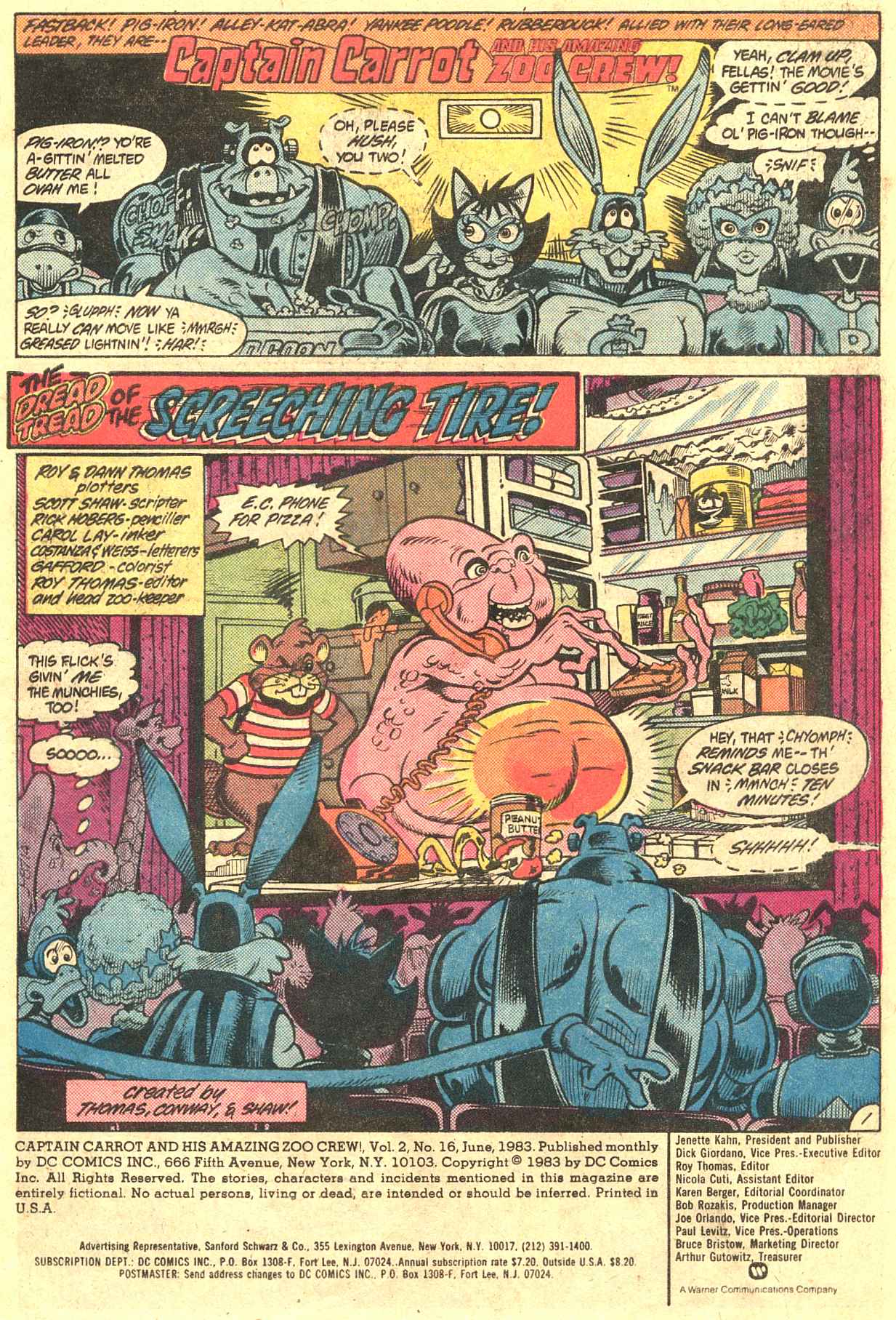 Read online Captain Carrot and His Amazing Zoo Crew! comic -  Issue #16 - 2