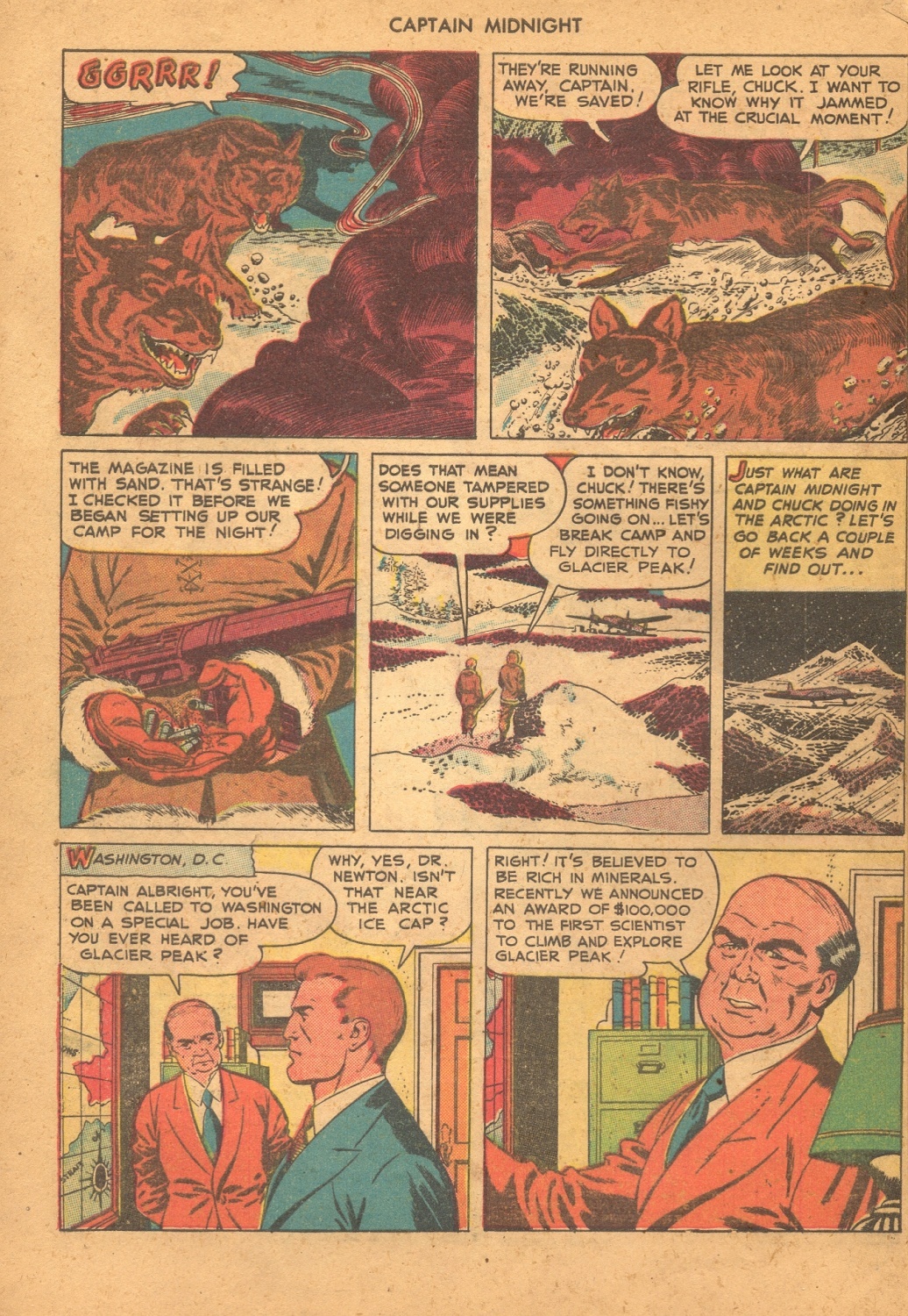 Read online Captain Midnight (1942) comic -  Issue #61 - 4