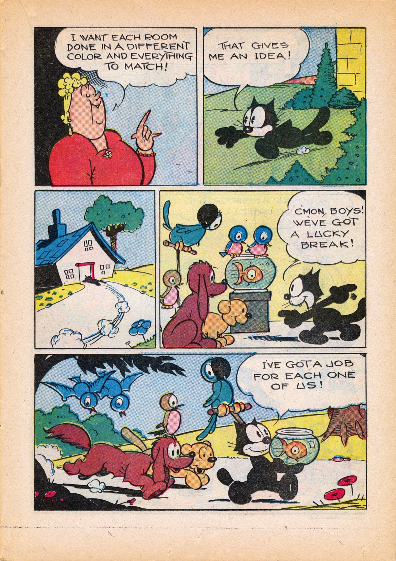 Read online Felix the Cat (1948) comic -  Issue #17 - 21