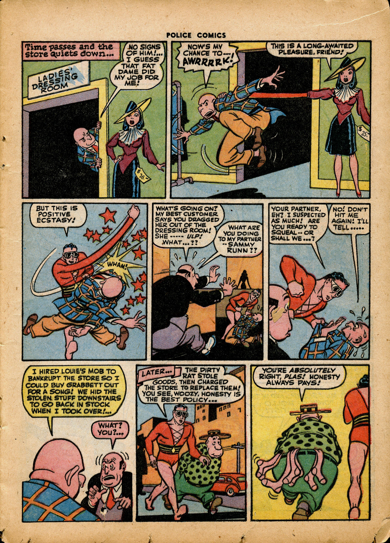 Read online Police Comics comic -  Issue #41 - 17