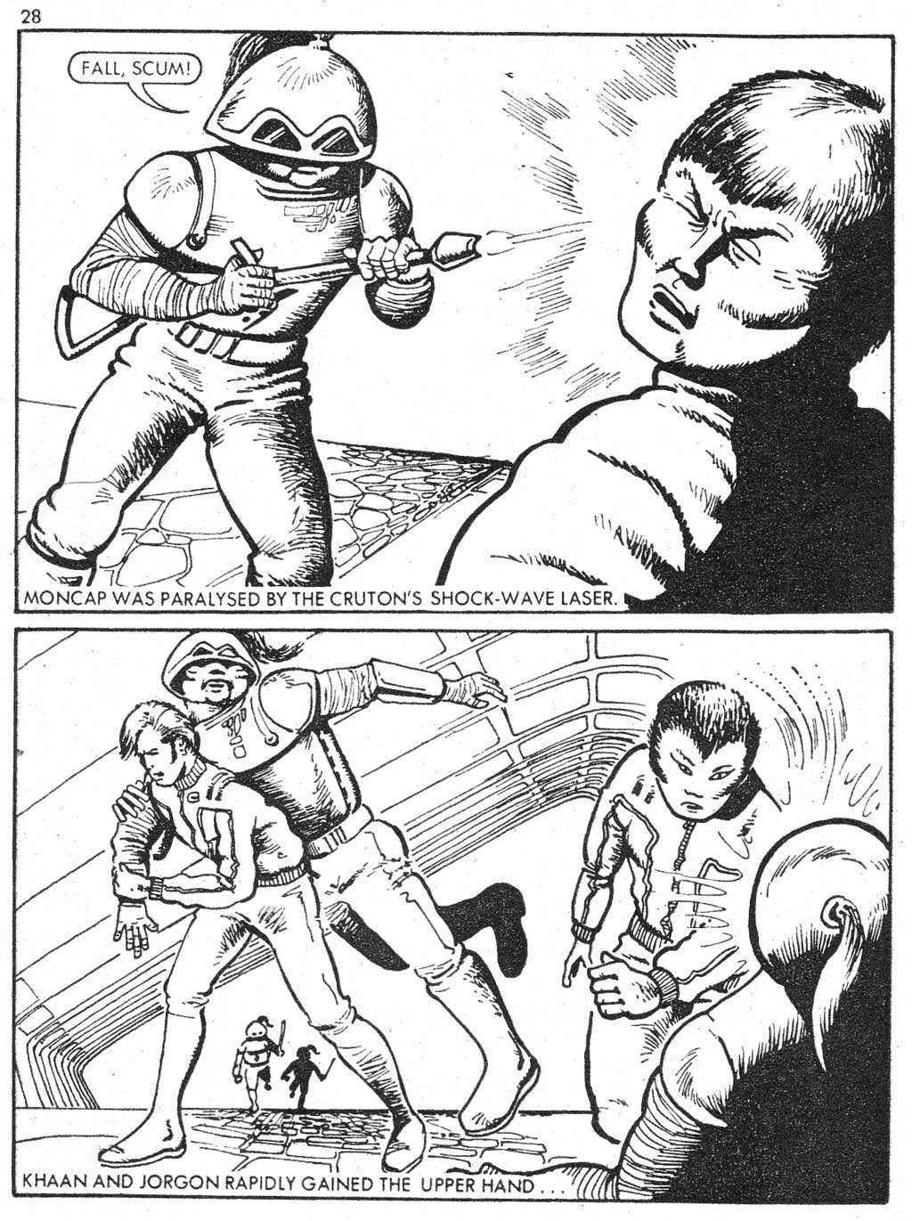Read online Starblazer comic -  Issue #4 - 28
