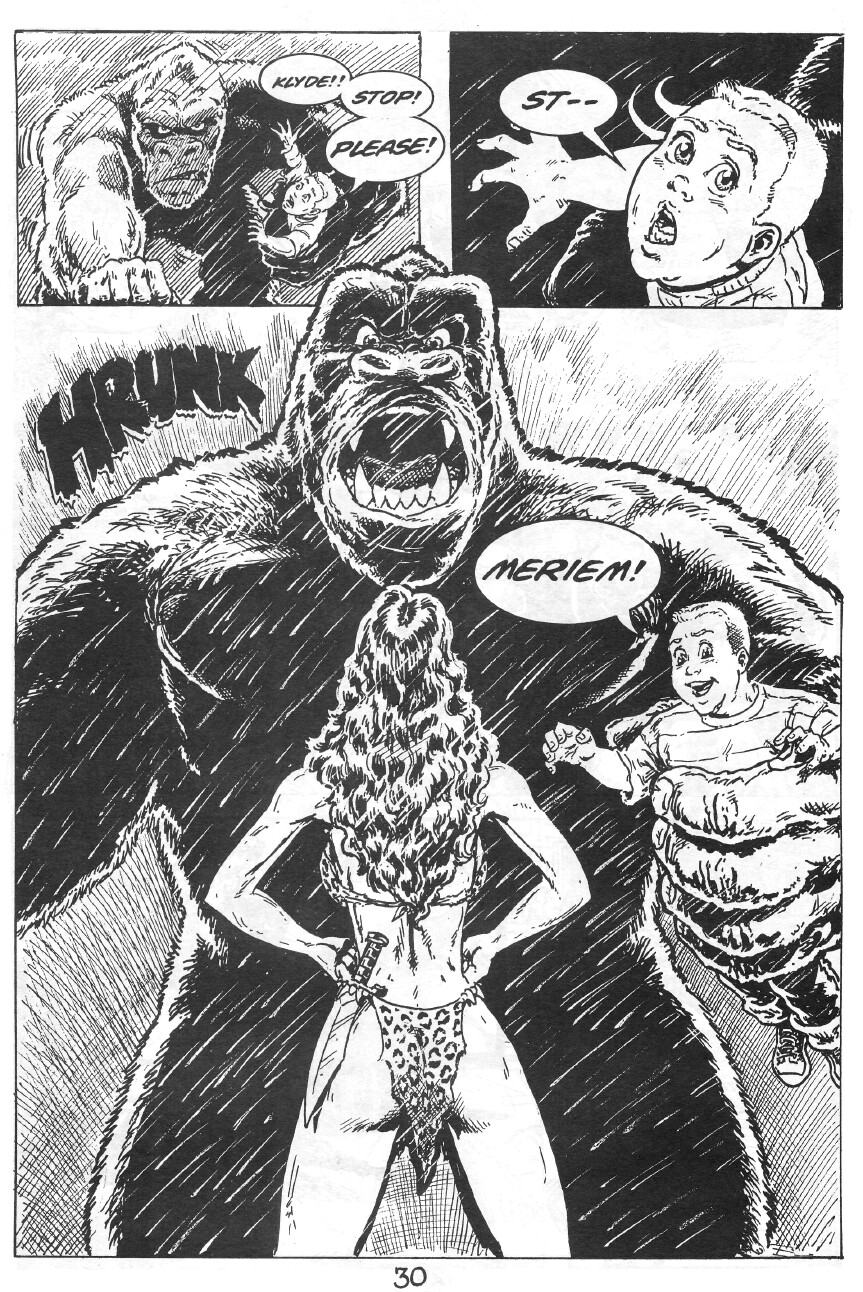 Read online Cavewoman: Rain comic -  Issue #4 - 34