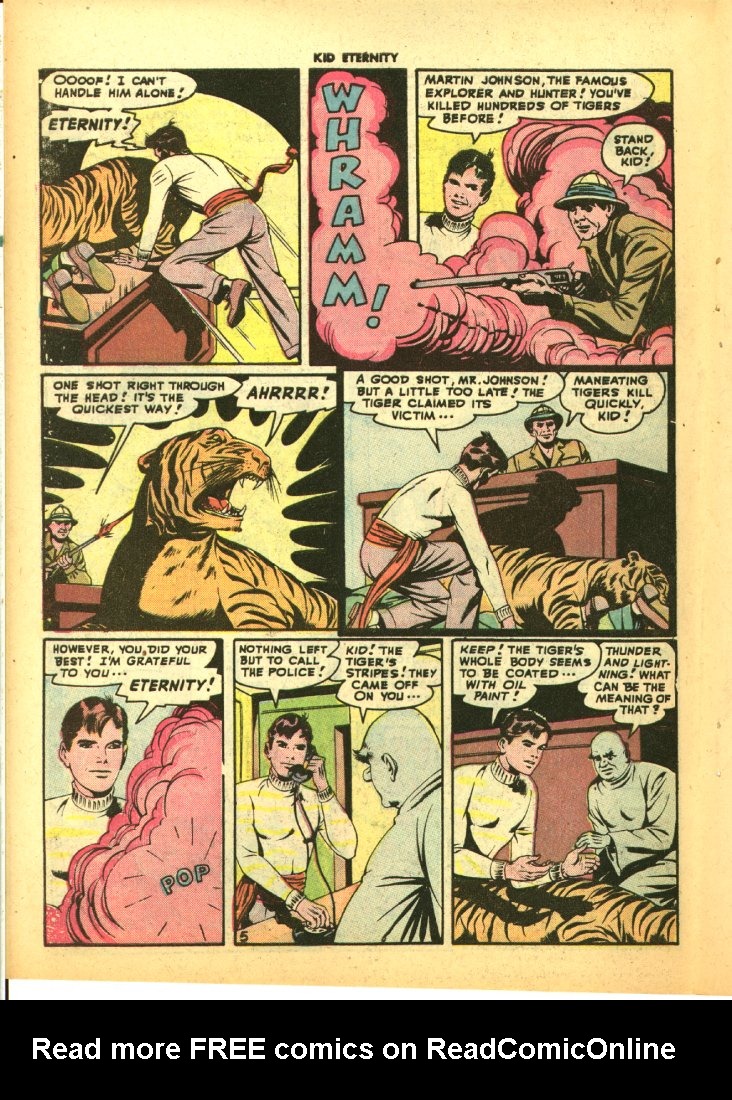Read online Kid Eternity (1946) comic -  Issue #9 - 40