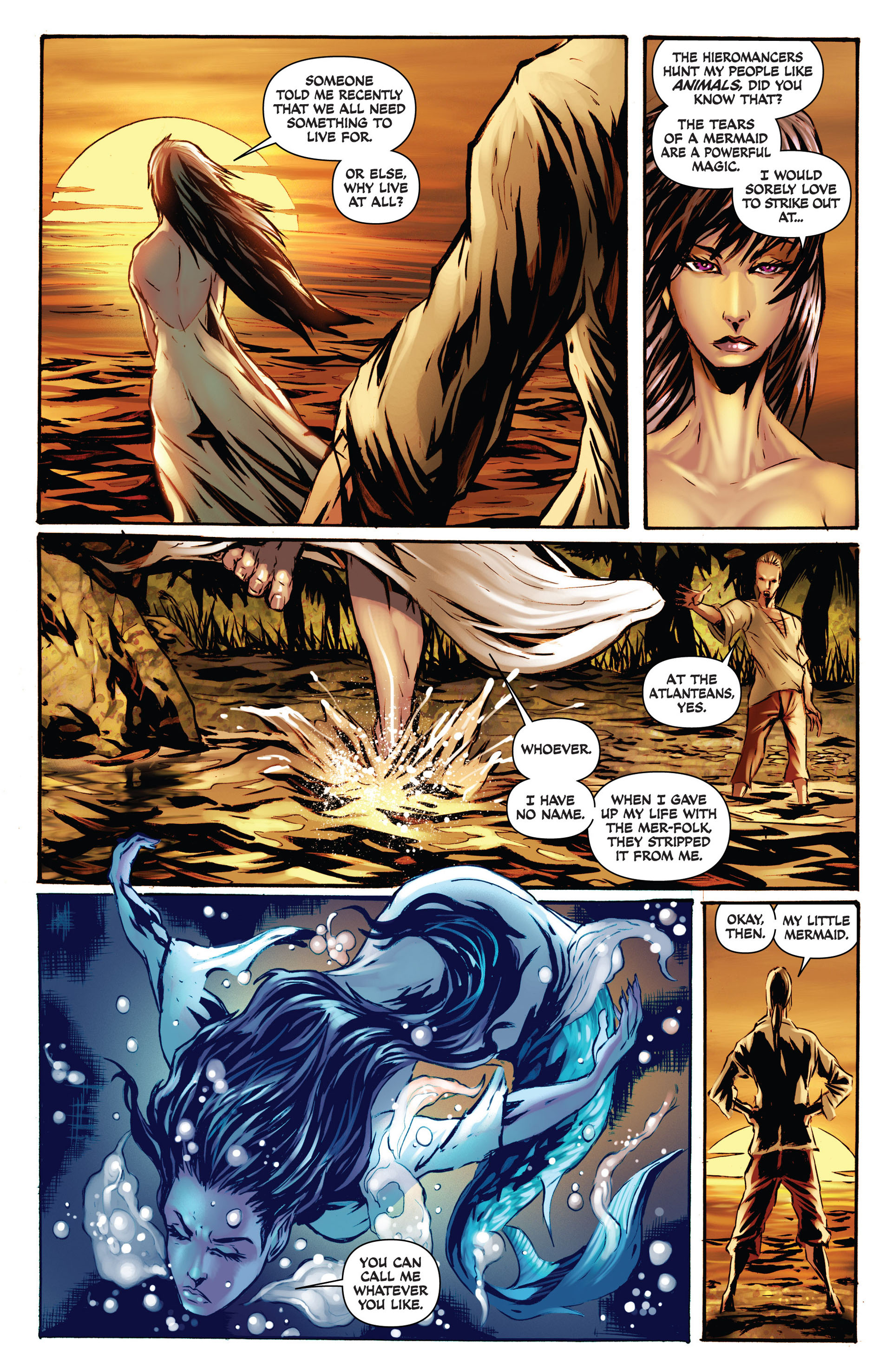 Read online Damsels: Mermaids comic -  Issue #1 - 18