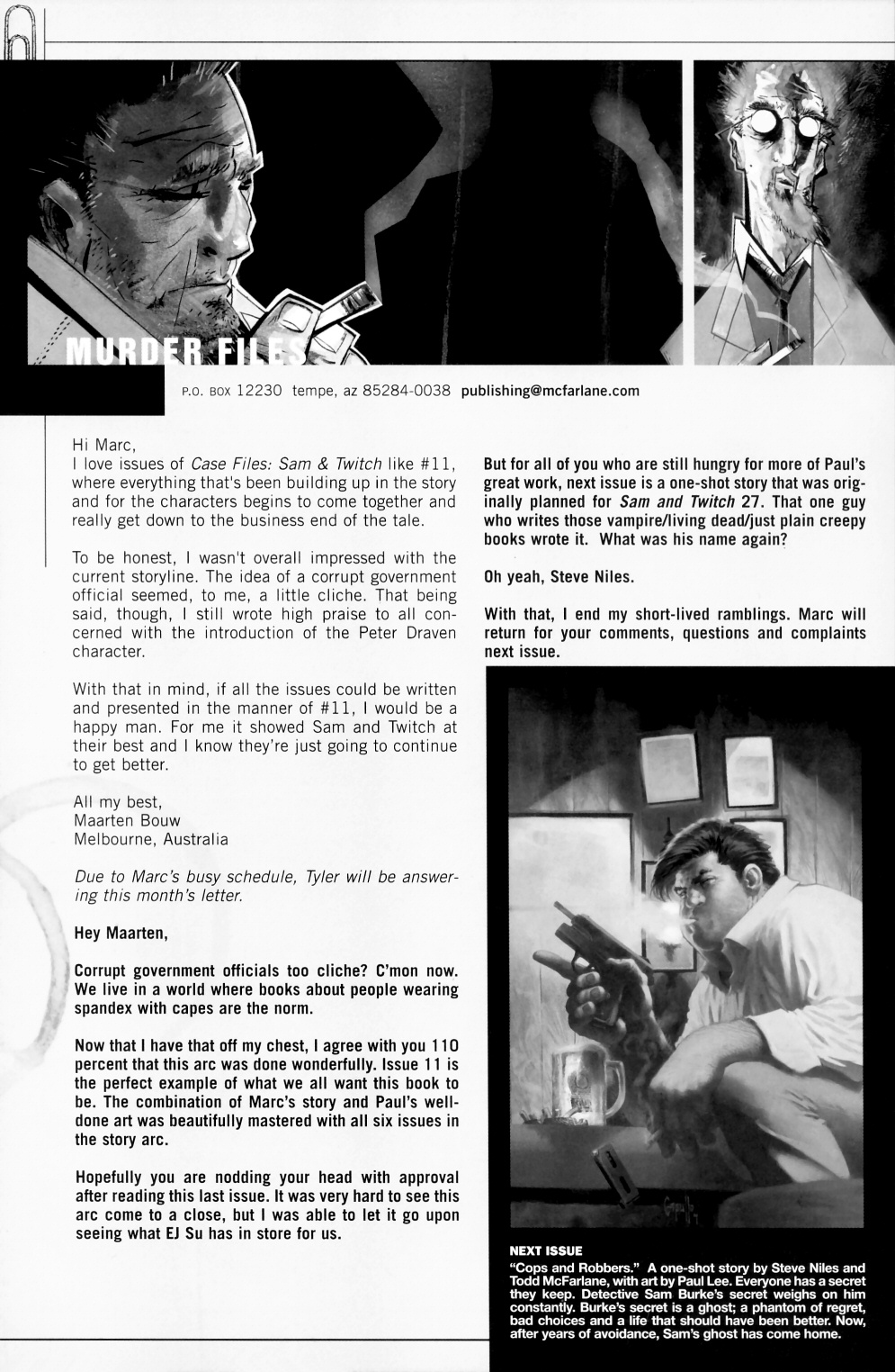 Read online Case Files: Sam and Twitch comic -  Issue #12 - 25