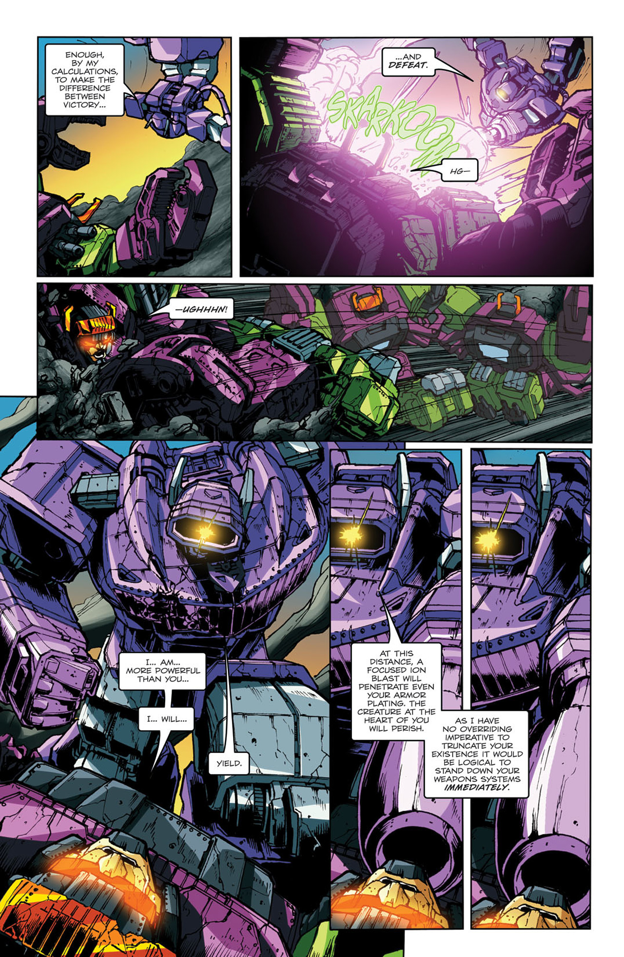 Read online The Transformers: Maximum Dinobots comic -  Issue #5 - 11