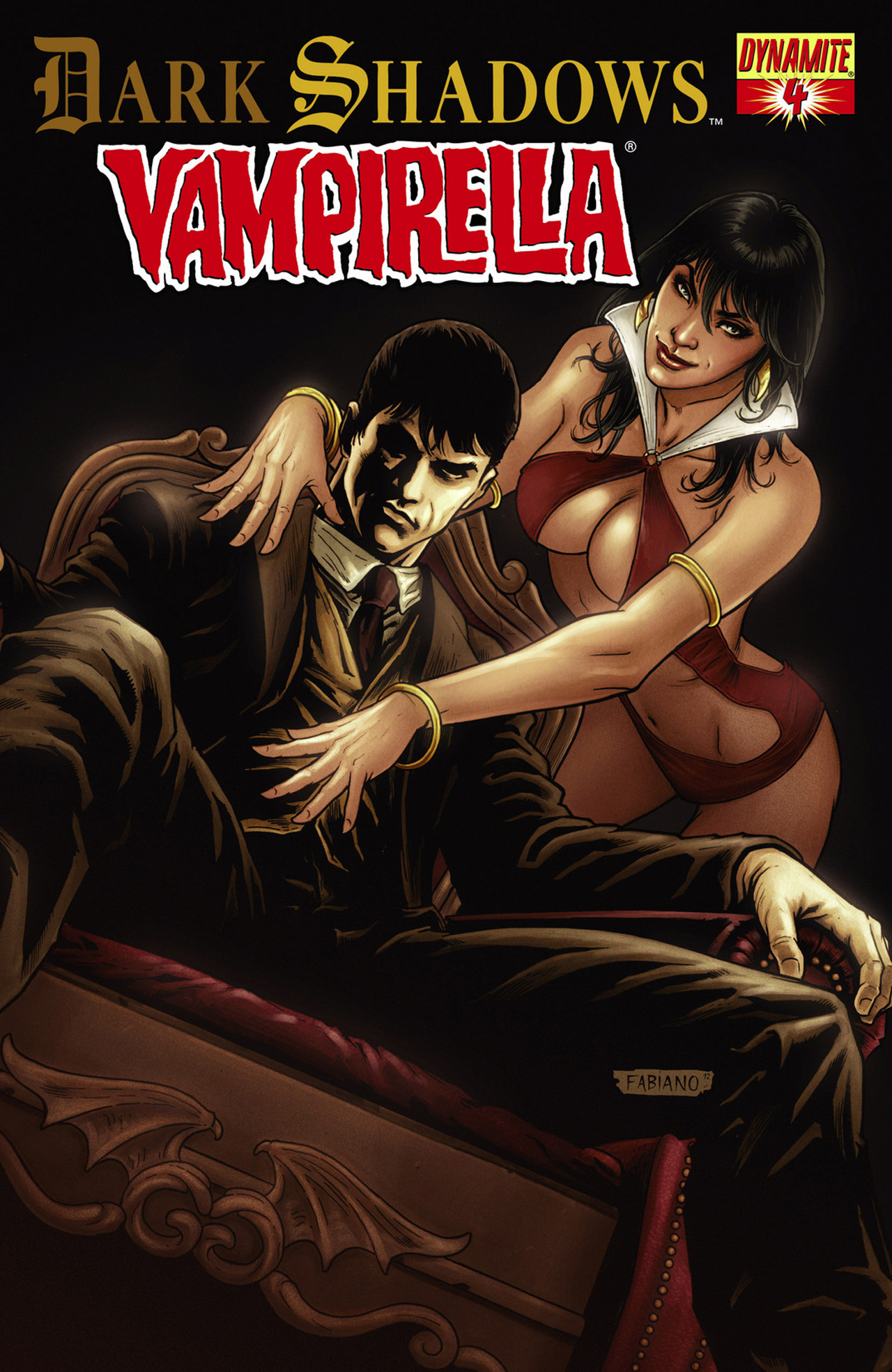Read online Dark Shadows/Vampirella comic -  Issue #4 - 1