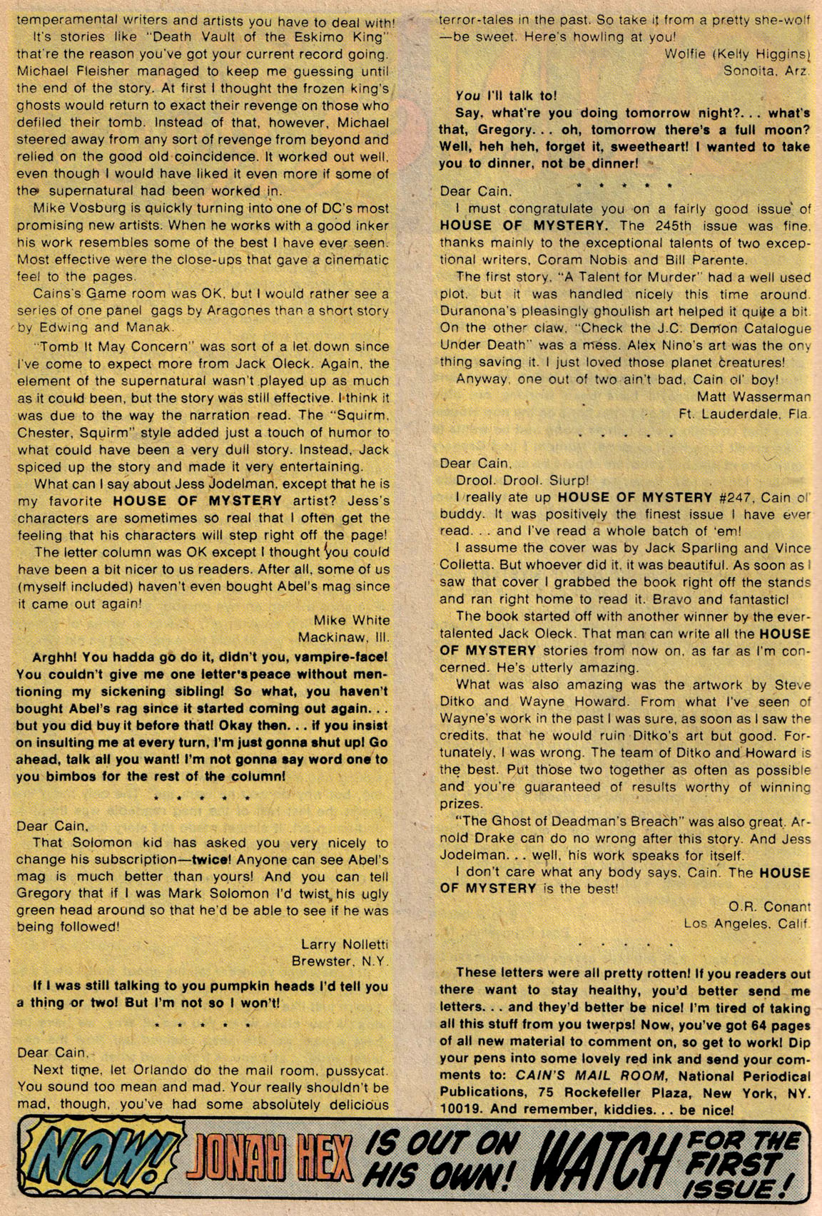 Read online House of Mystery (1951) comic -  Issue #251 - 36