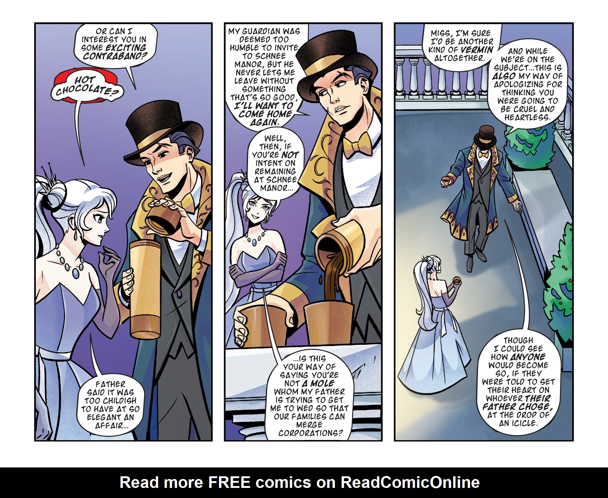 Read online RWBY/Justice League comic -  Issue #3 - 8