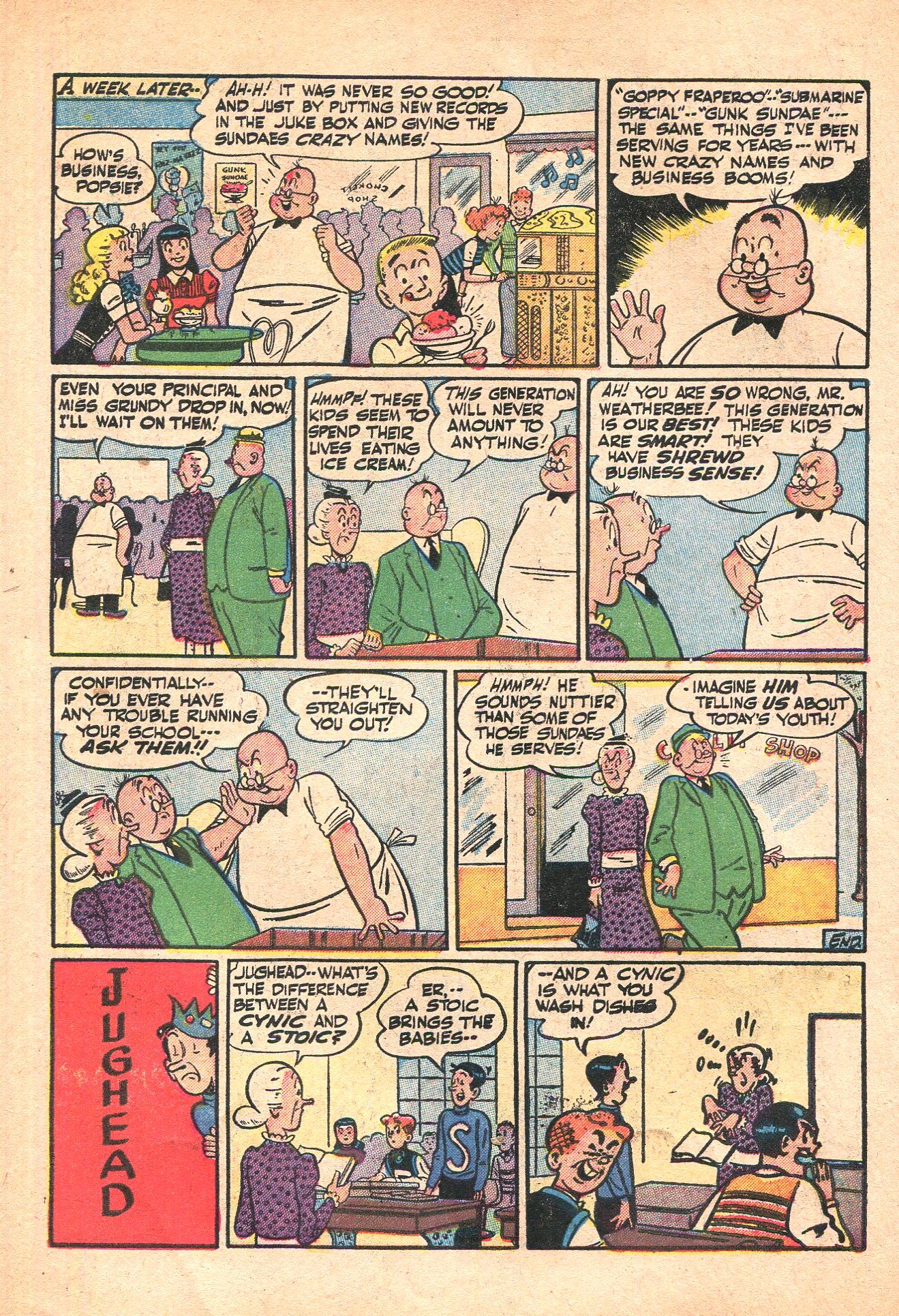 Read online Pep Comics comic -  Issue #107 - 10