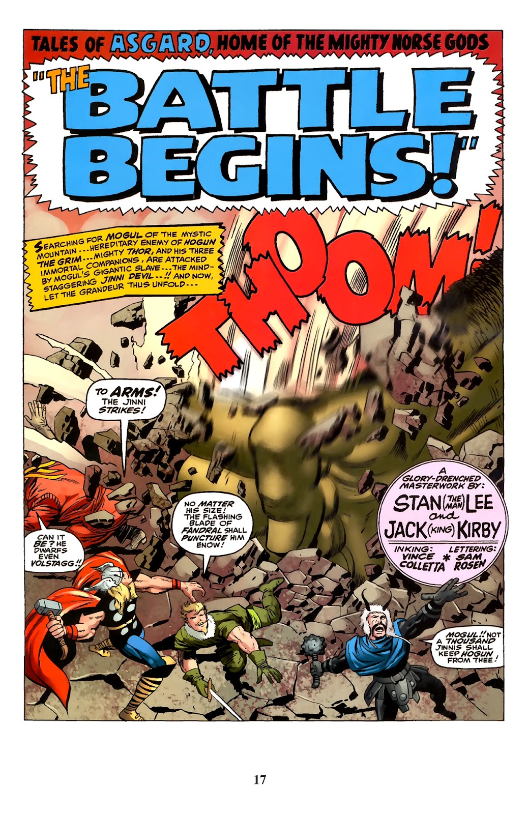 Thor: Tales of Asgard by Stan Lee & Jack Kirby issue 6 - Page 19