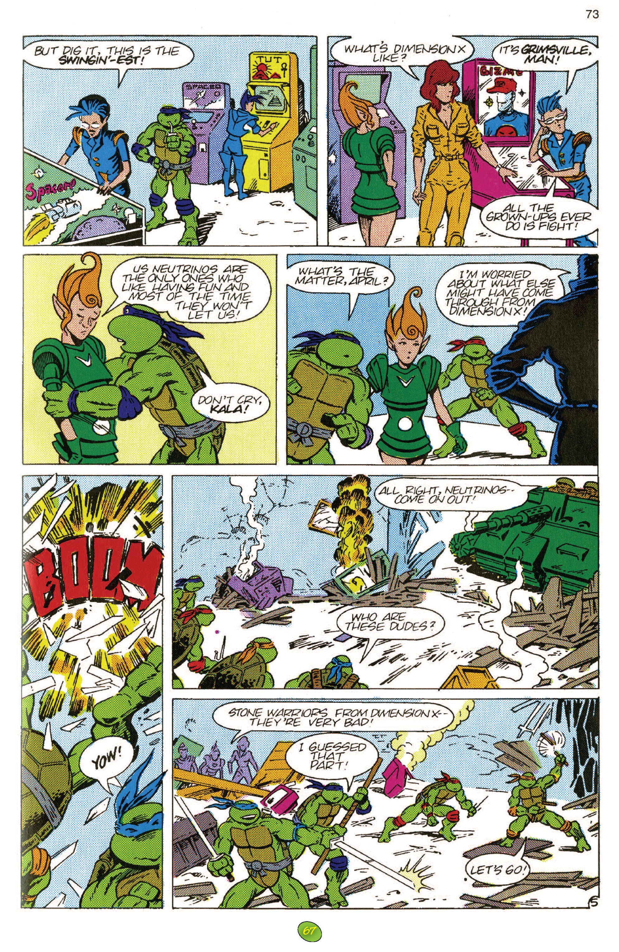 Read online Teenage Mutant Ninja Turtles 100-Page Spectacular comic -  Issue # TPB - 69