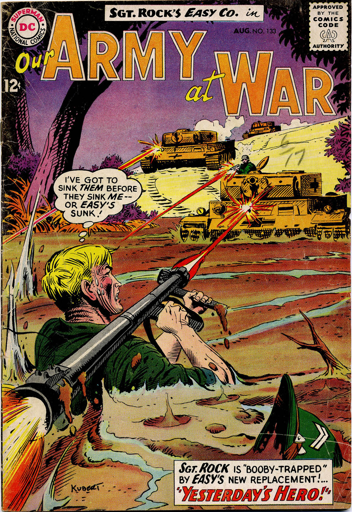 Read online Our Army at War (1952) comic -  Issue #133 - 1