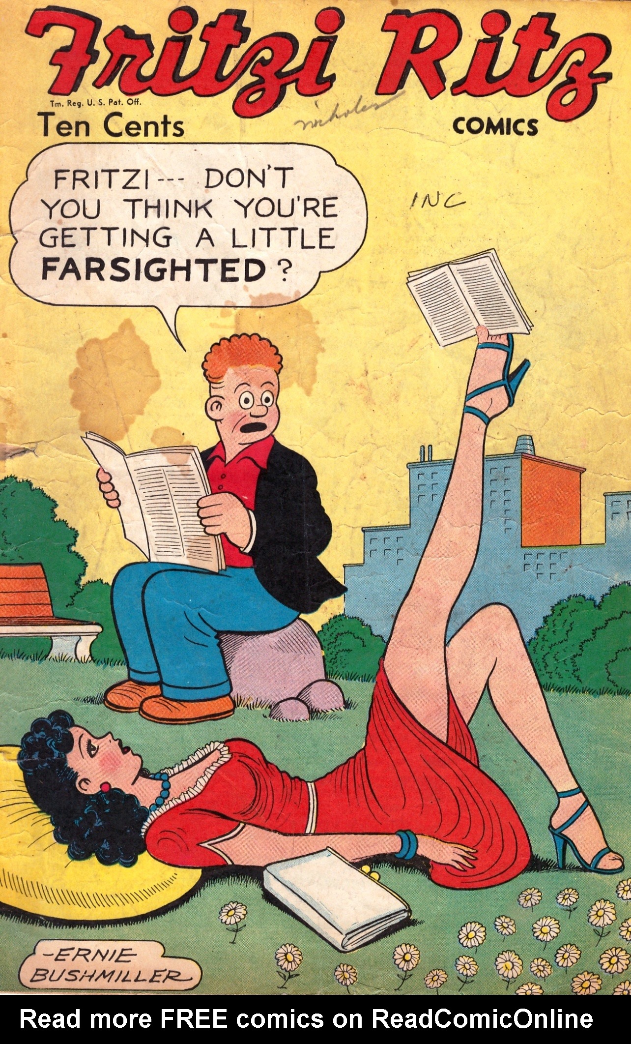 Read online Fritzi Ritz (1948) comic -  Issue #1 - 1