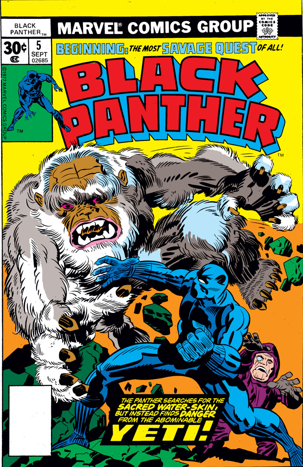 Read online Black Panther (1977) comic -  Issue #5 - 1