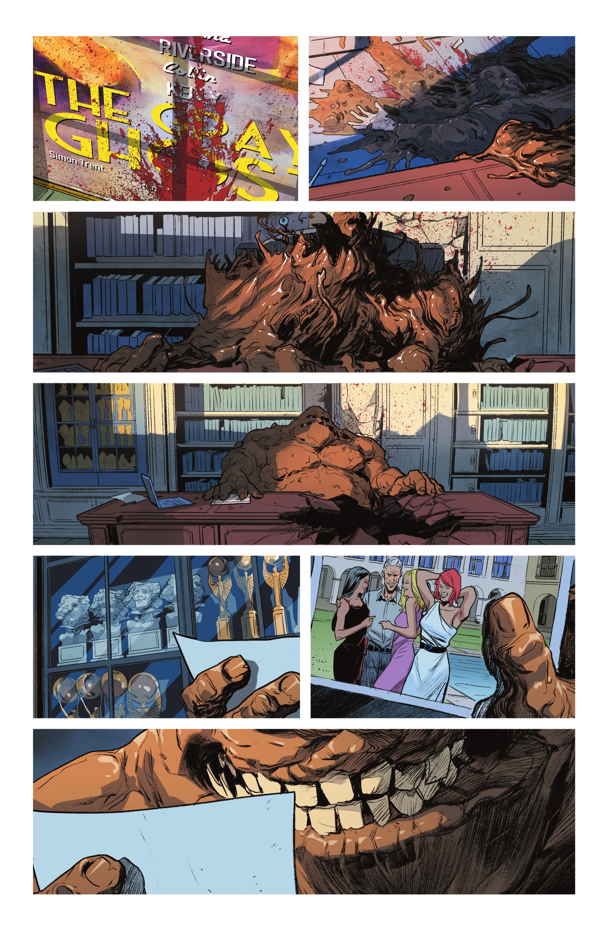 Read online Batman - One Bad Day: Clayface comic -  Issue # Full - 33