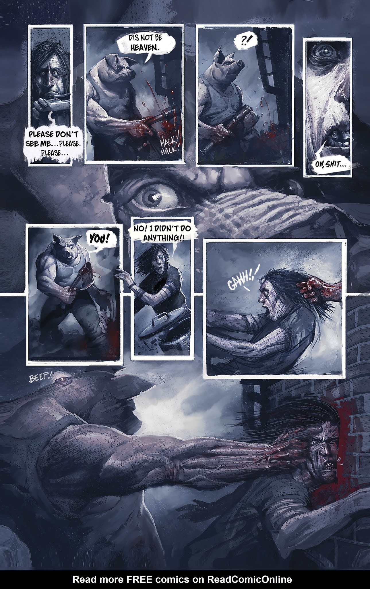 Read online Oink: Heaven's Butcher comic -  Issue # TPB - 50