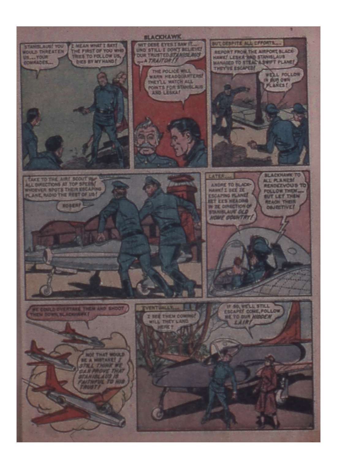 Read online Blackhawk (1957) comic -  Issue #31 - 9
