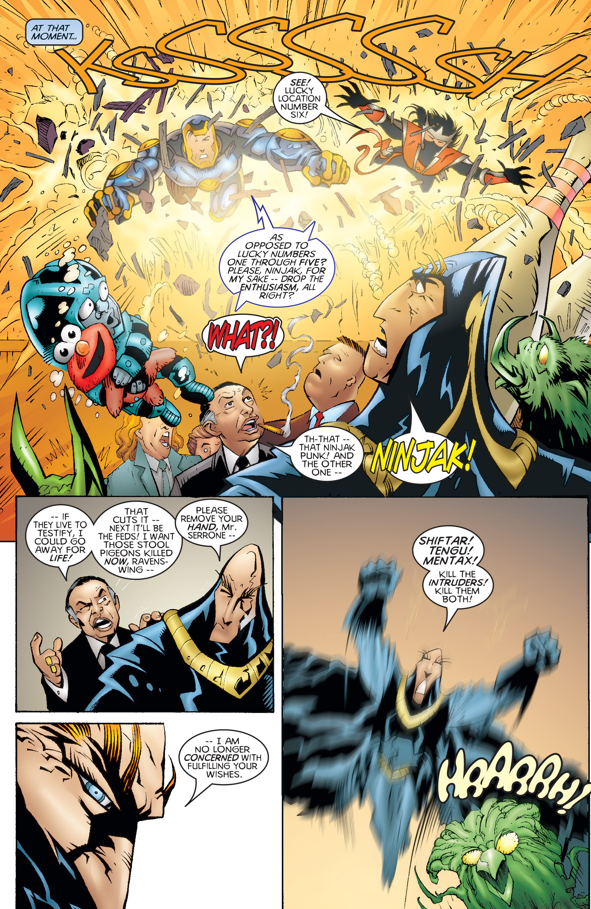 Read online Ninjak (1997) comic -  Issue #6 - 15