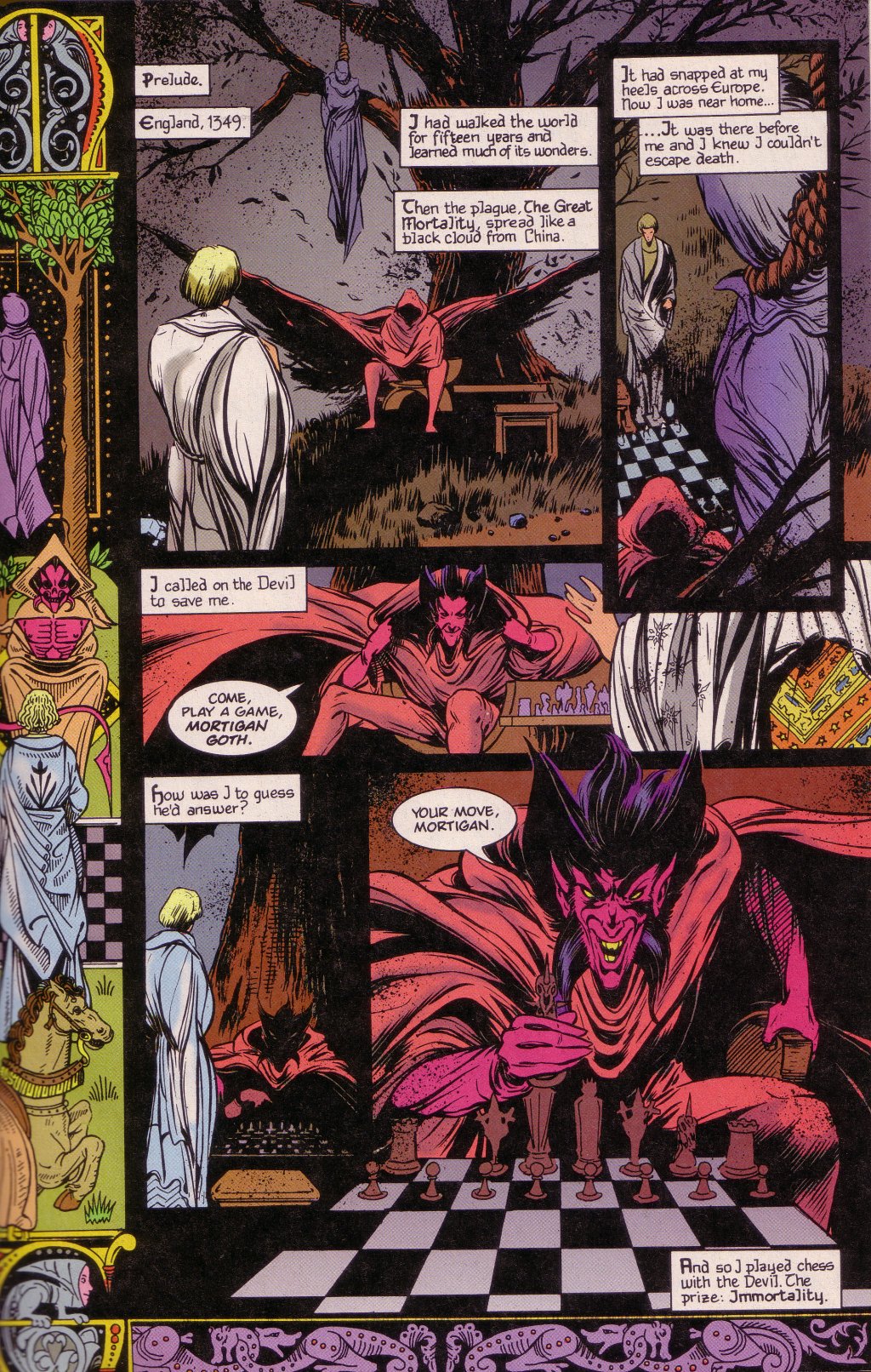Read online Mortigan Goth: Immortalis comic -  Issue #1 - 3