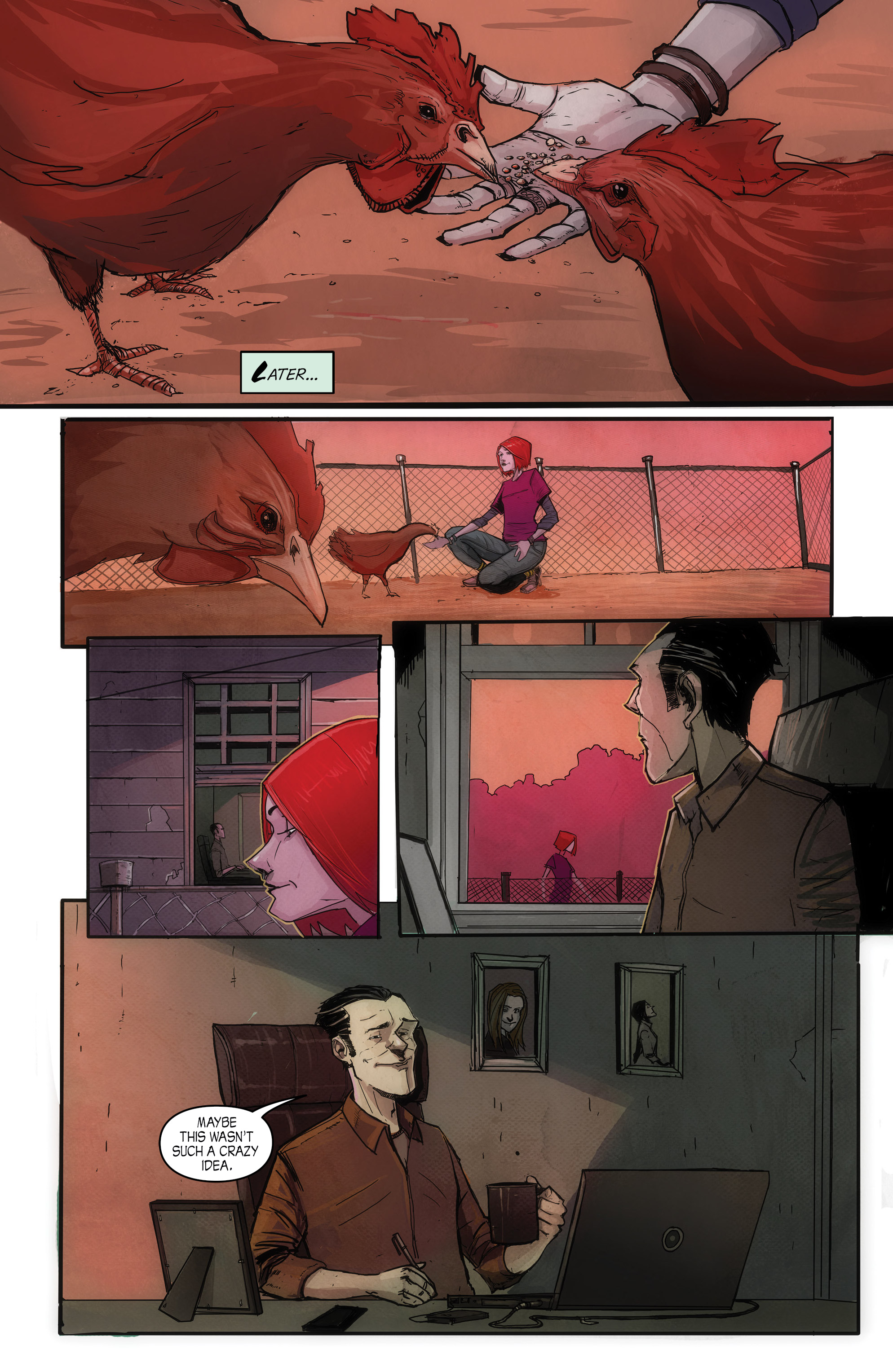 Read online John Carpenter Presents Storm Kids: Monica Bleue: A Werewolf Story comic -  Issue #1 - 16